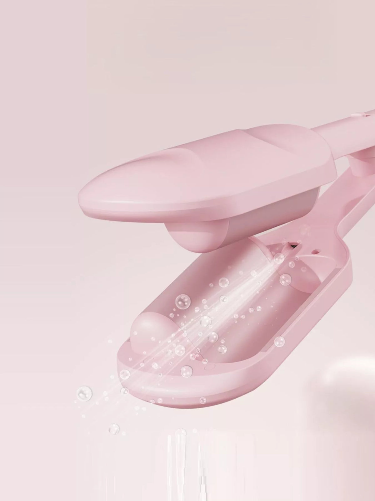 Curling iron barrel detail