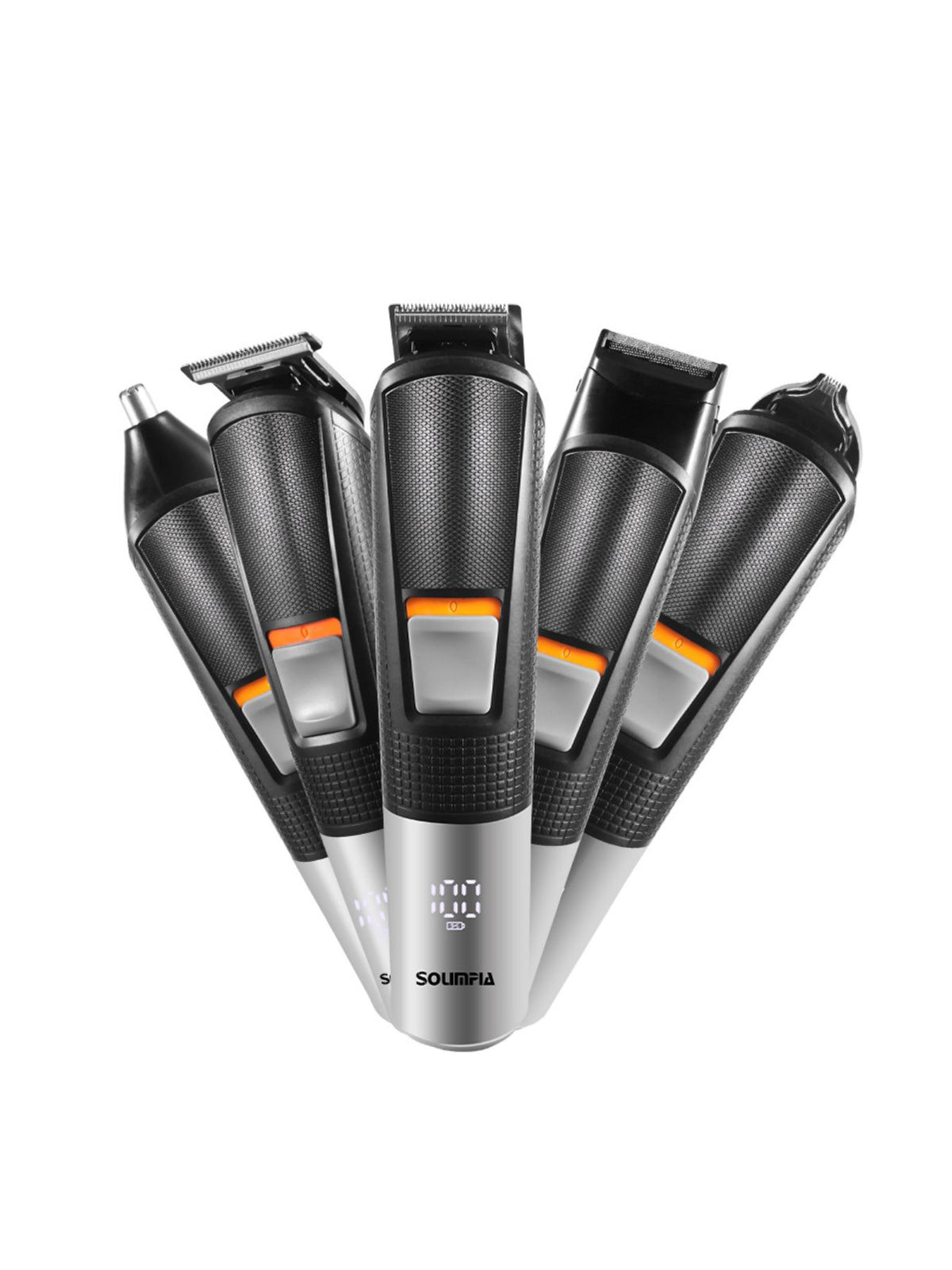 Multifunctional rechargeable epilator full set view
