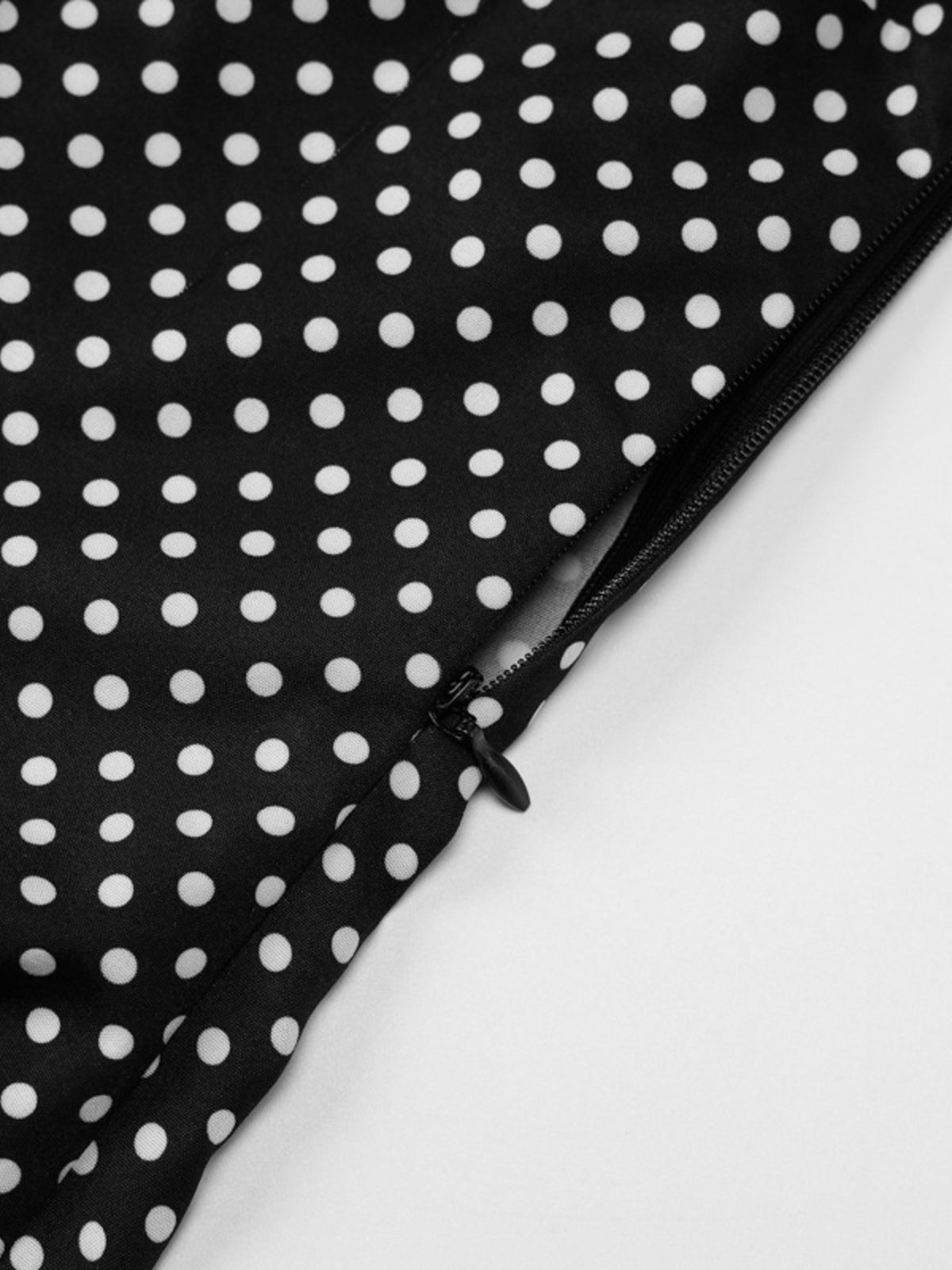 Polka Dot Halter Neck Maxi Dress view 9