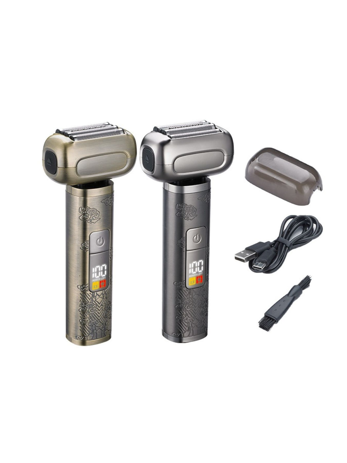 Portable electric shaver full set
