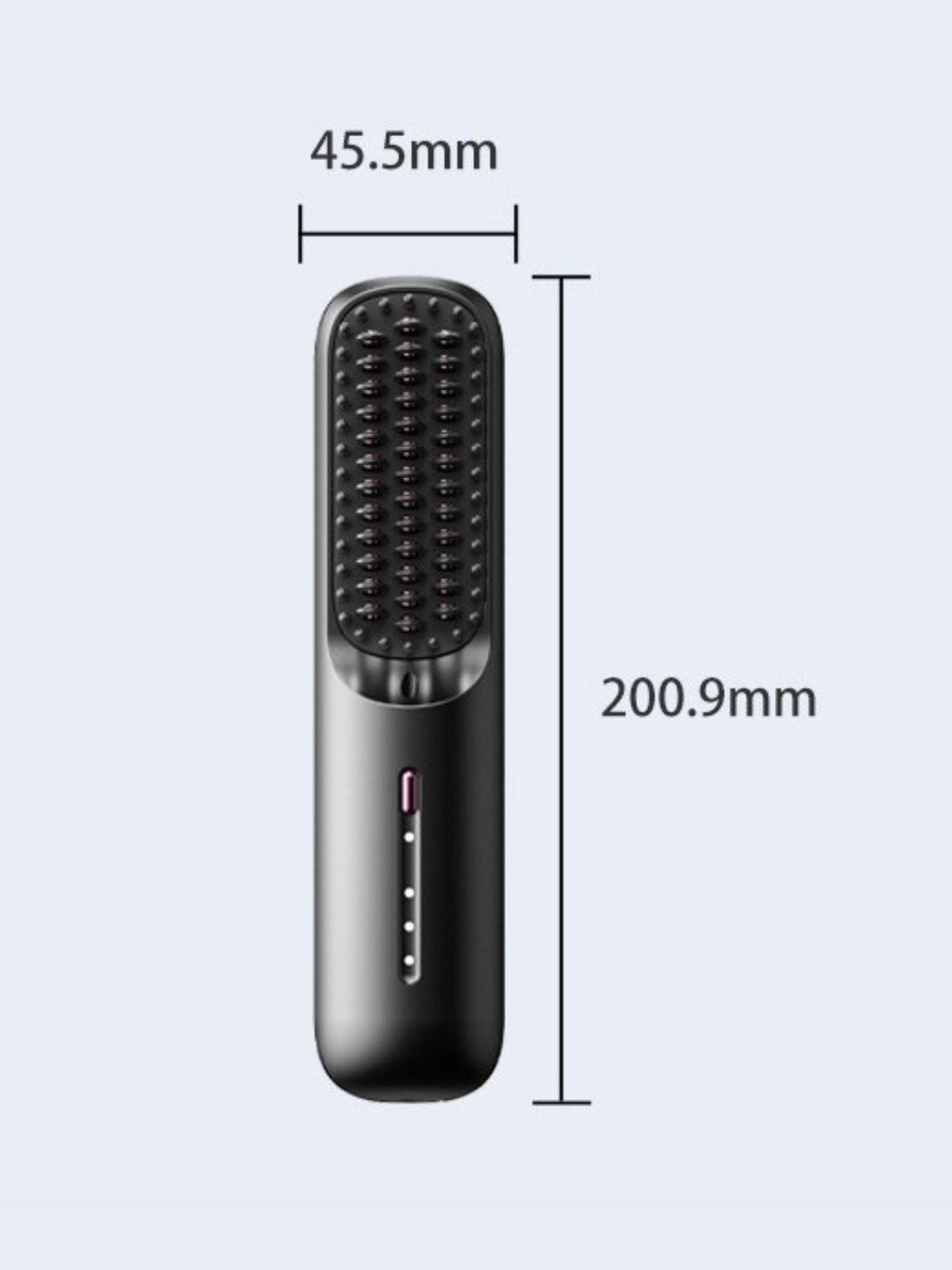 Straightening comb packaging view