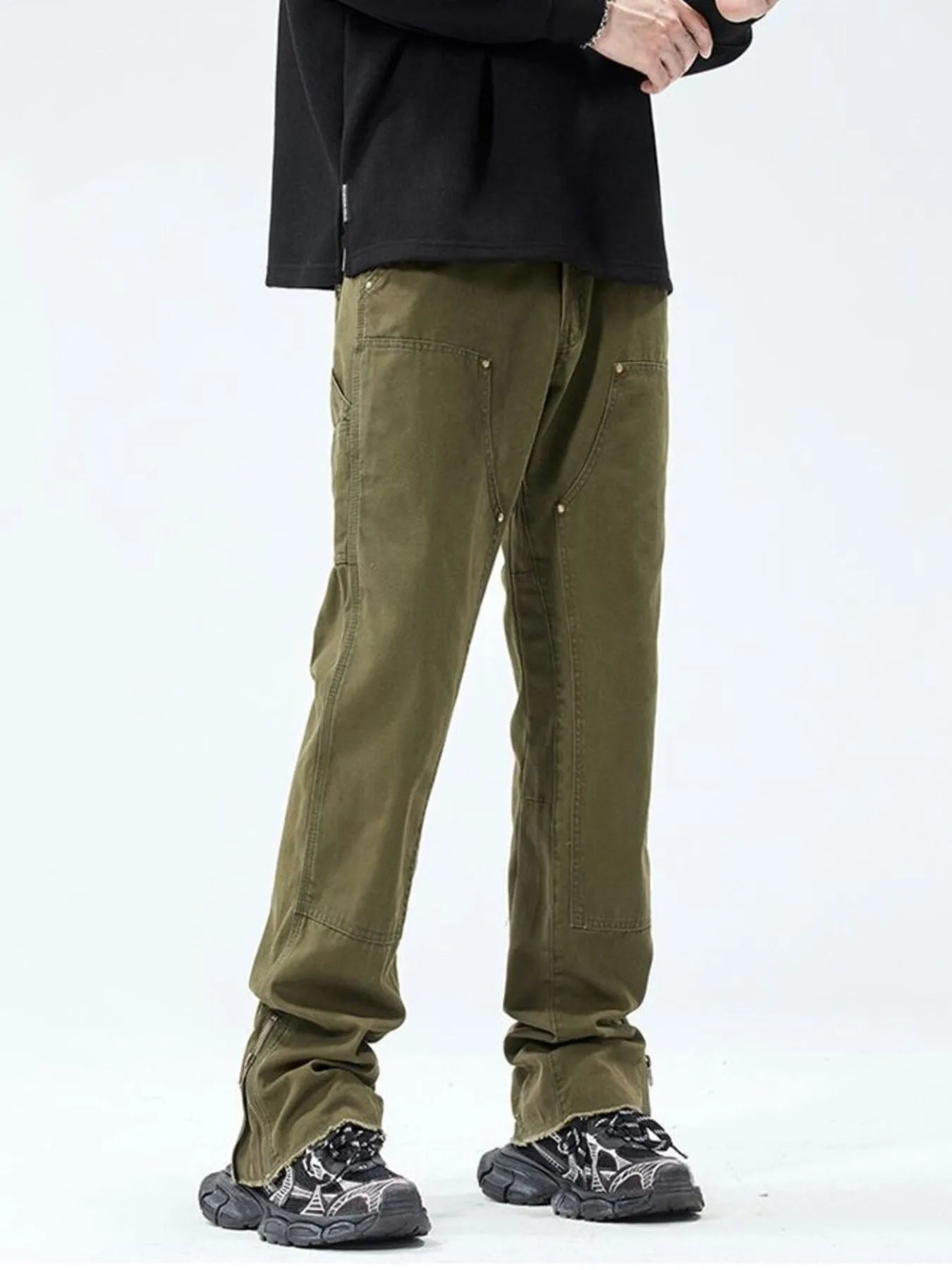 Men's Wide Leg Jeans - Fashorio