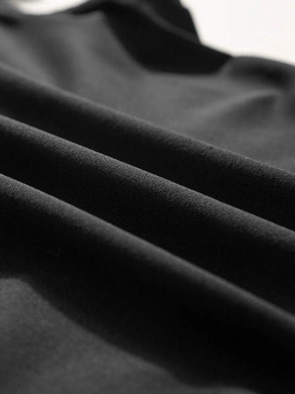 Folded Off Shoulder Slim Top - Fashorio