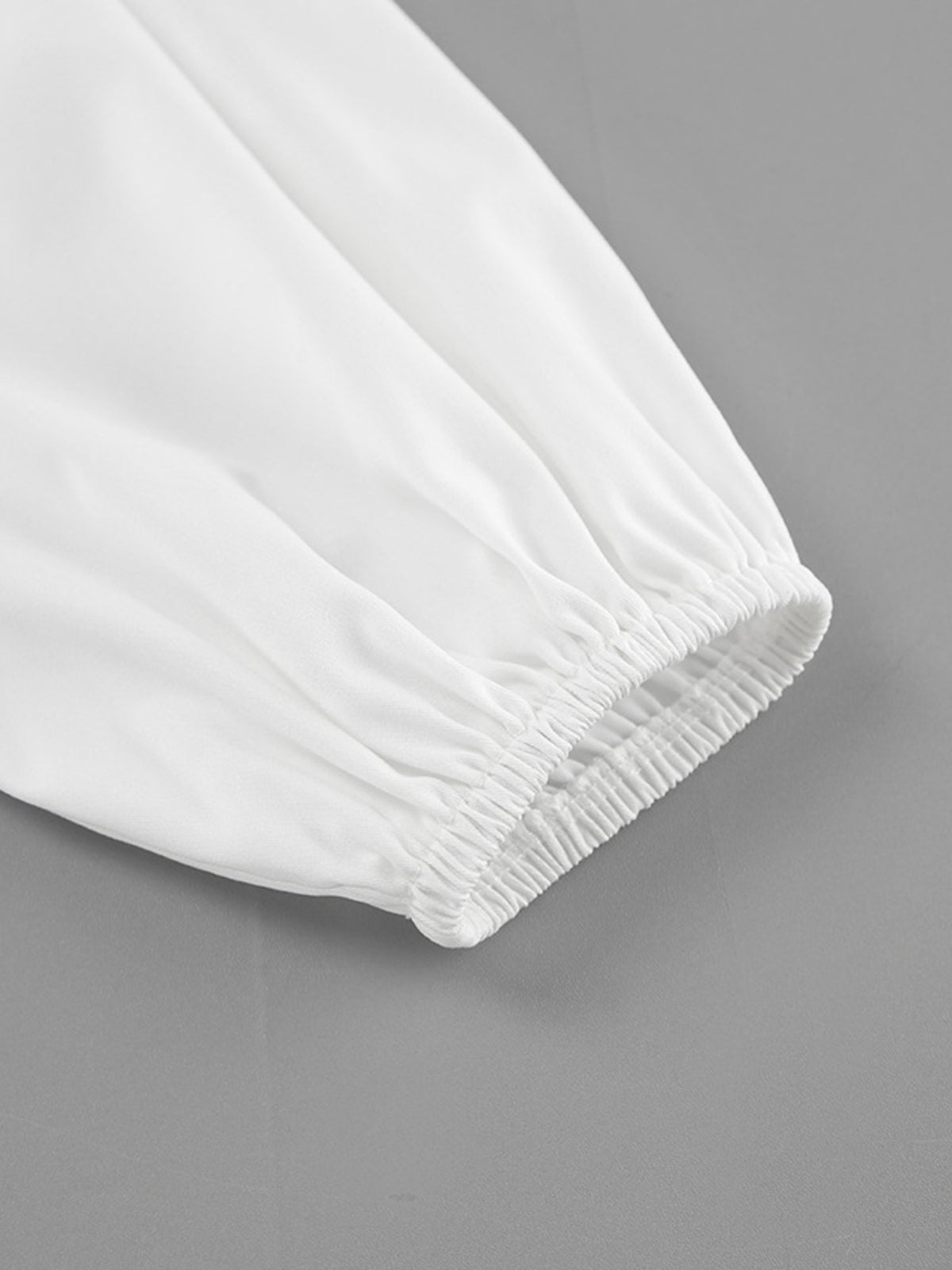 Snap detail top and shorts detail