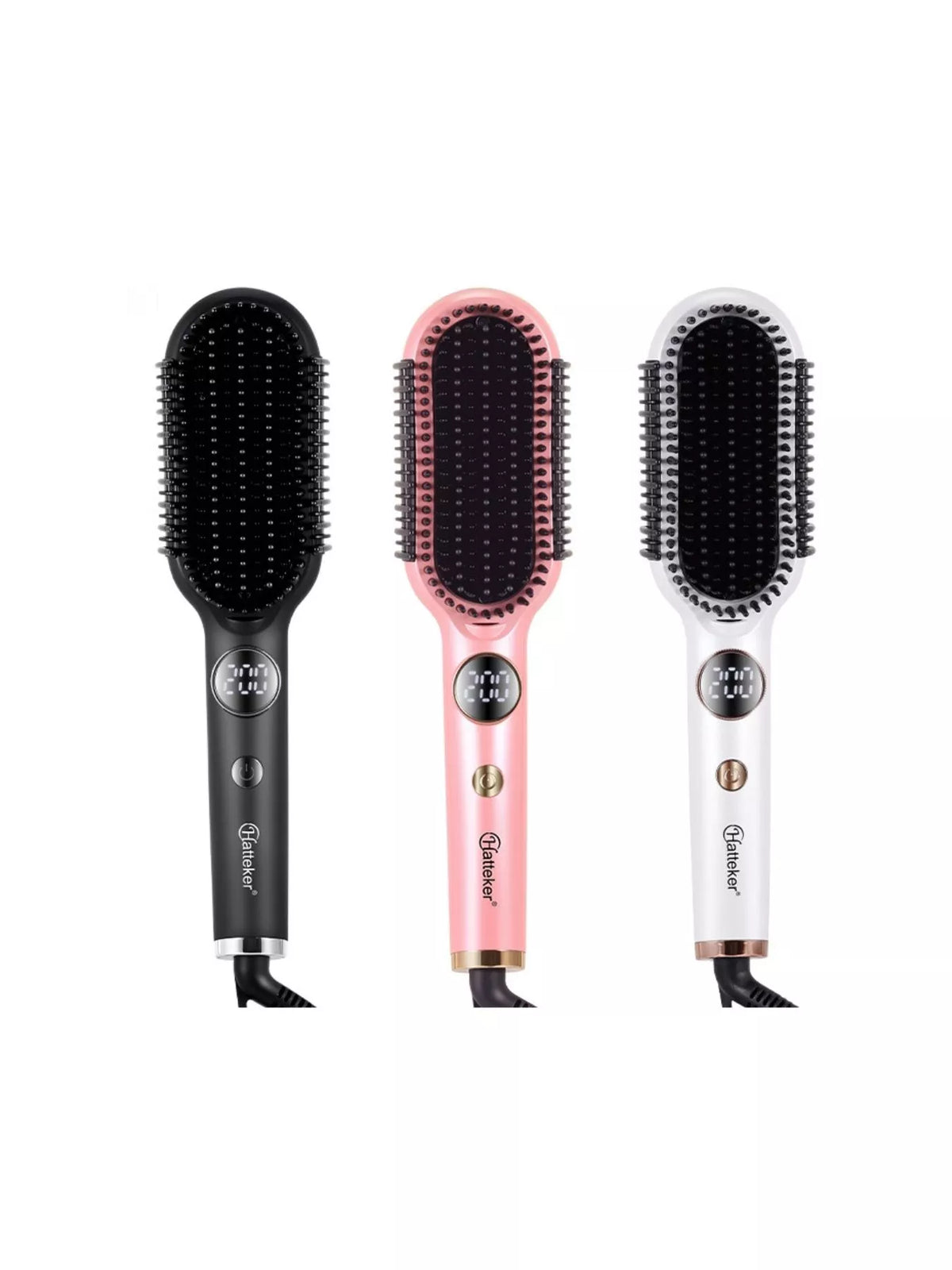 Straightening comb in black