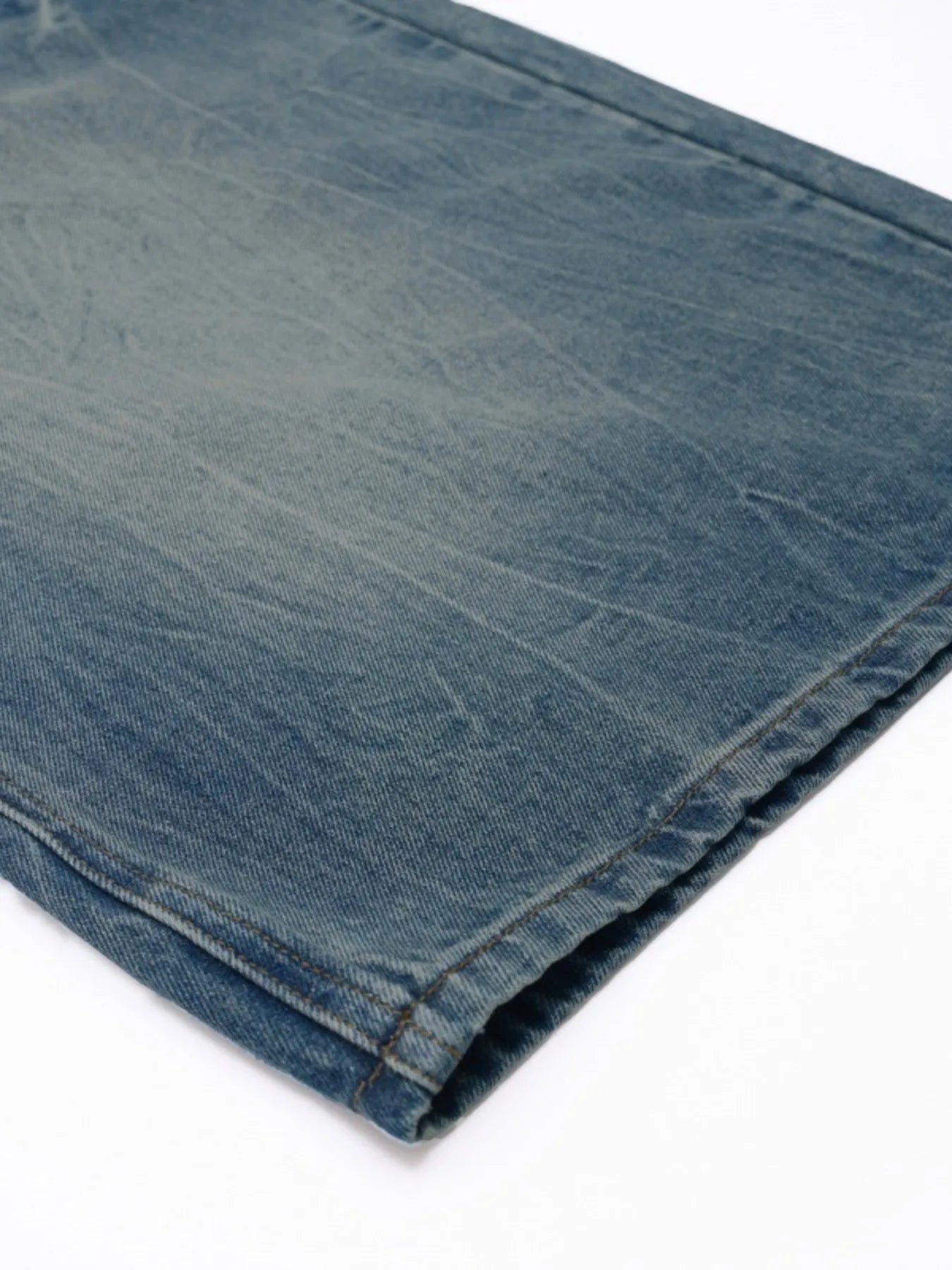 Men's Wash Relaxed Fit Denim Shorts - Fashorio