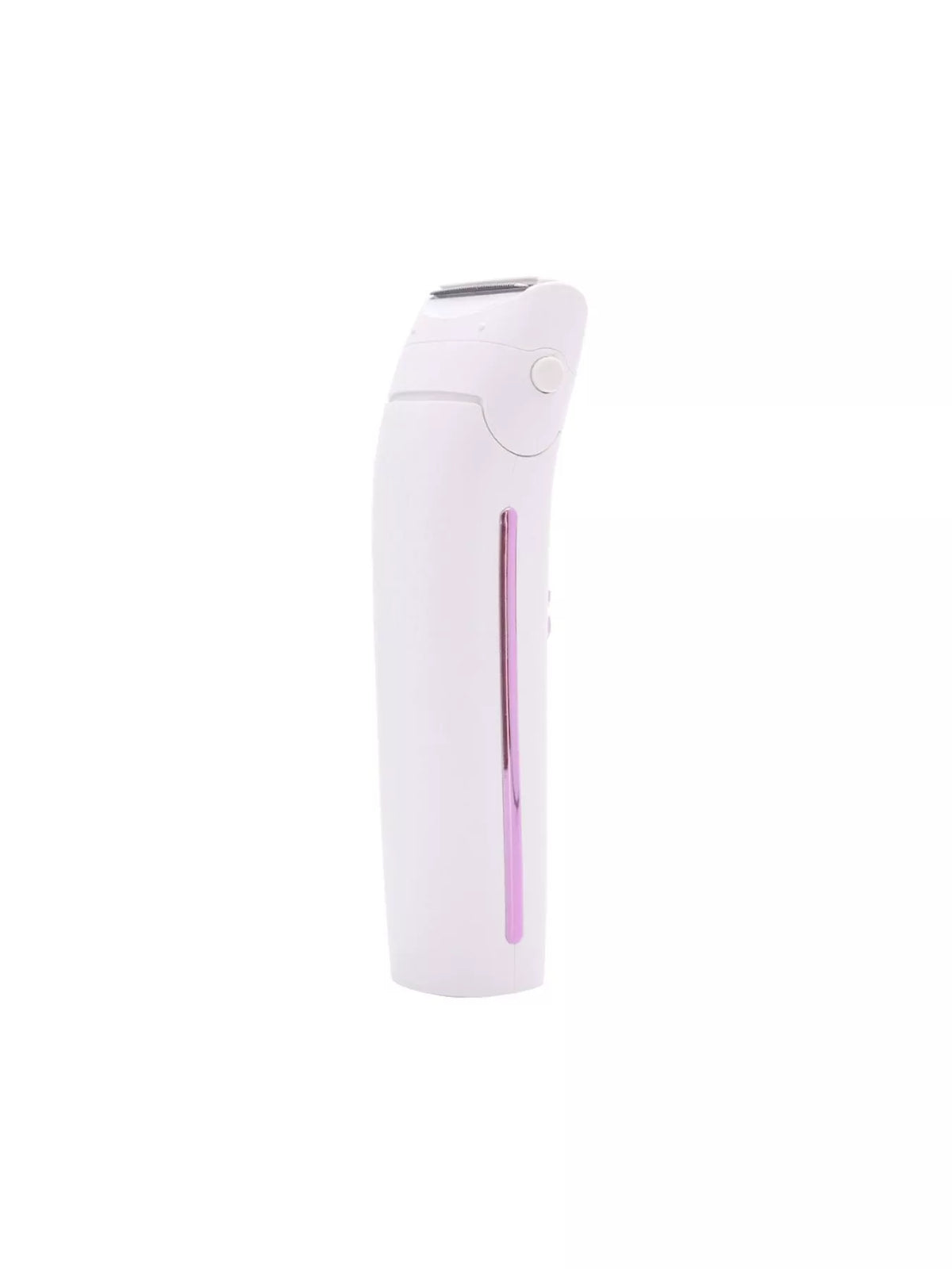 White epilator standing upright