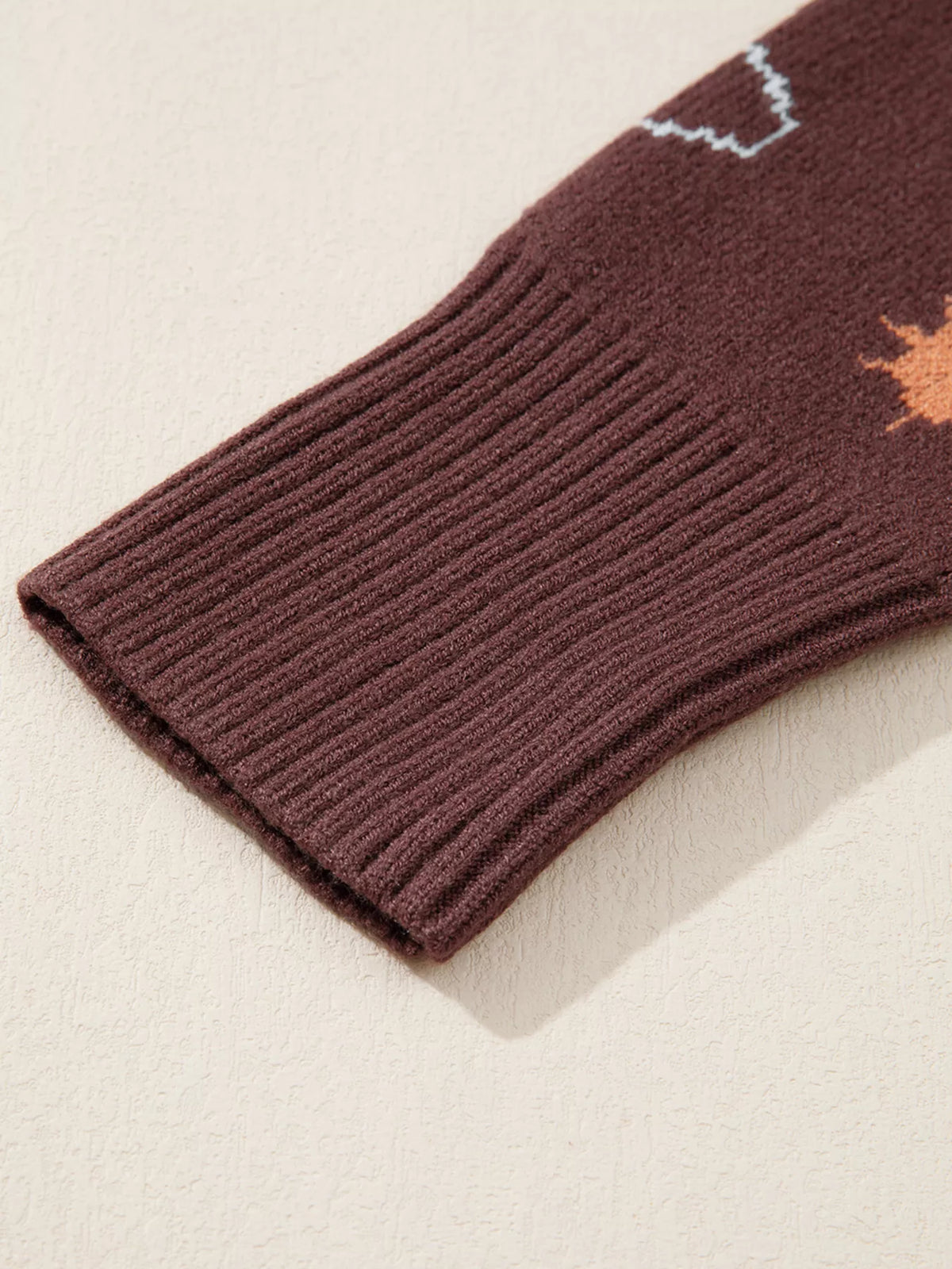 Cowgirl round neck sweater front view