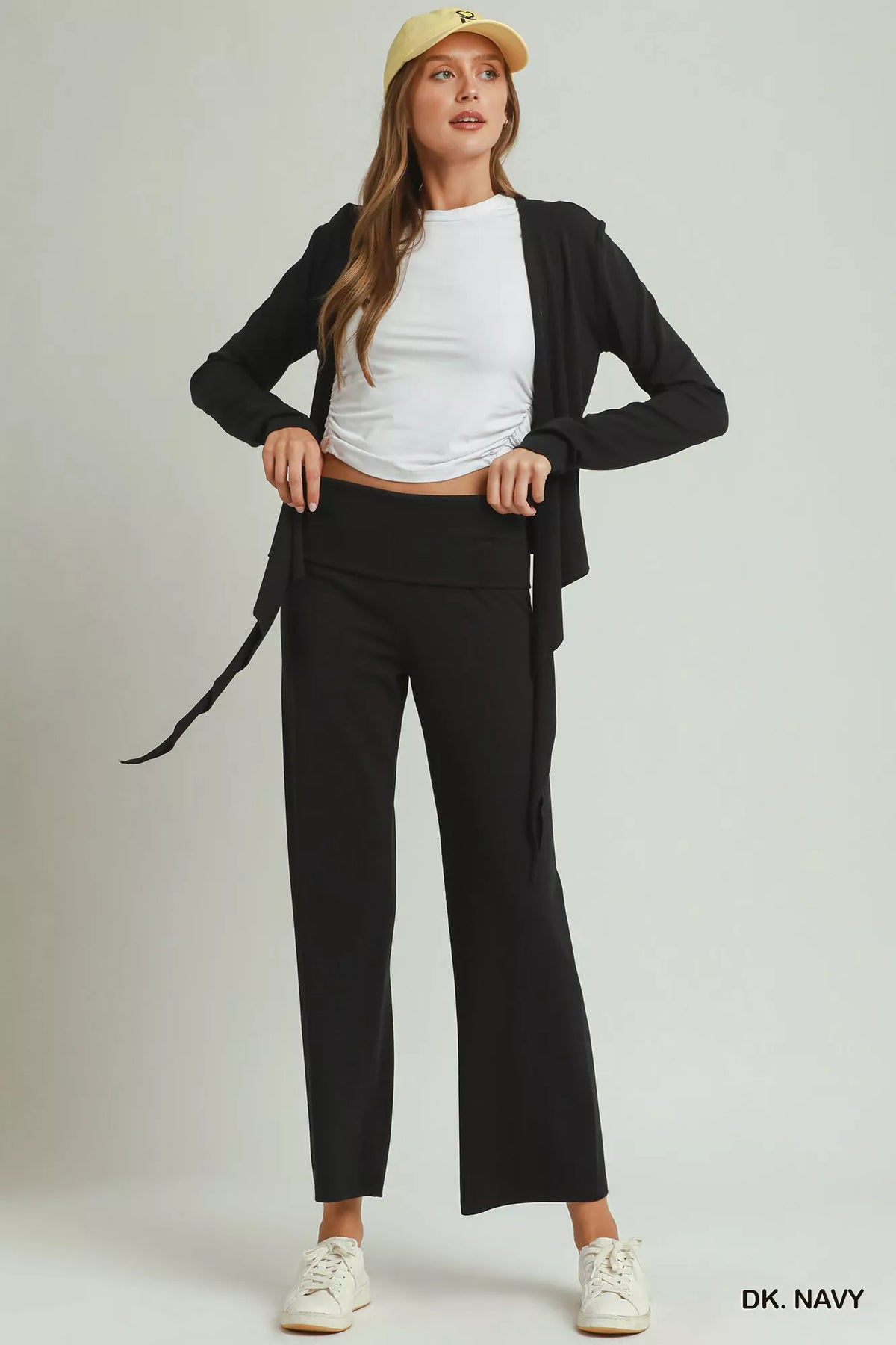Back view of the Umgee cotton viscose pants