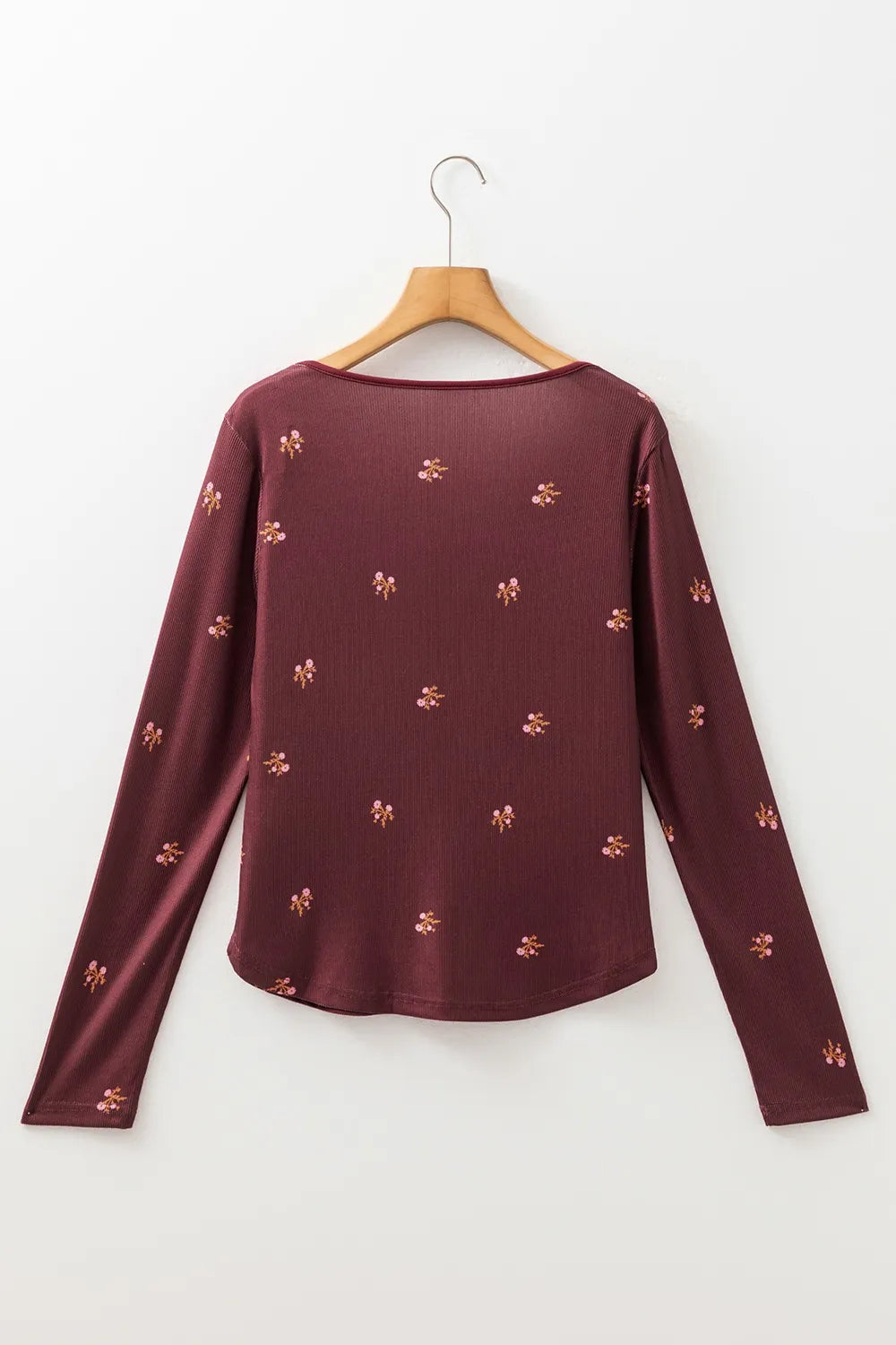 Floral Long Sleeve T-Shirt - Fashorio