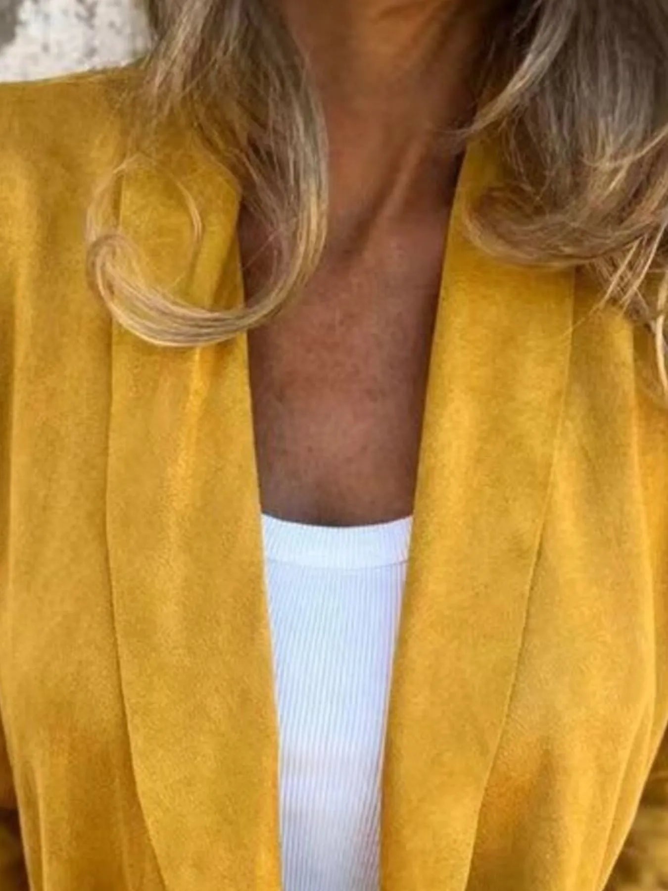 Full Size Open Front Casual Cardigan Plus Size - Fashorio