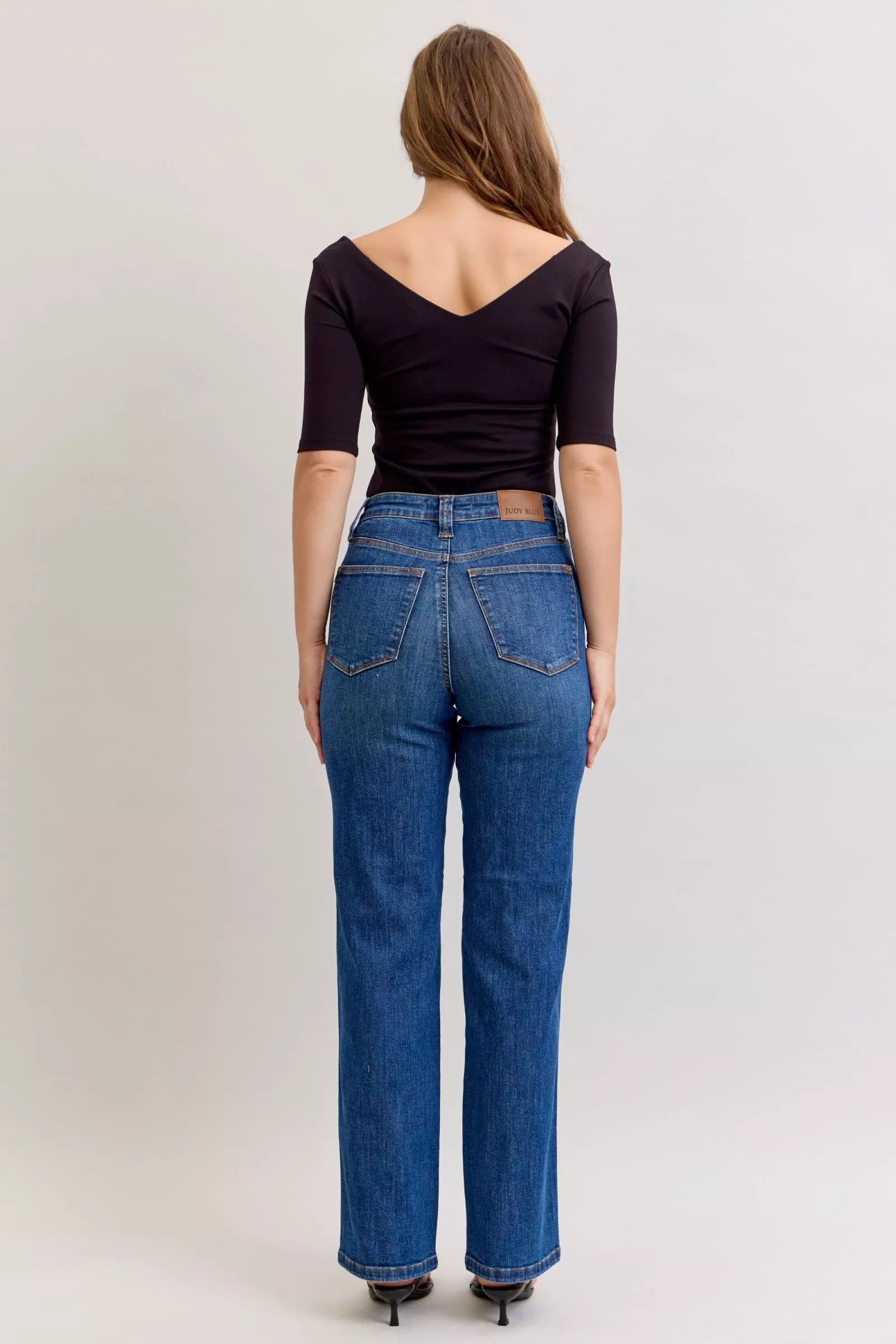 Judy Blue Judy Blue High Waist Tummy Control Straight Jeans