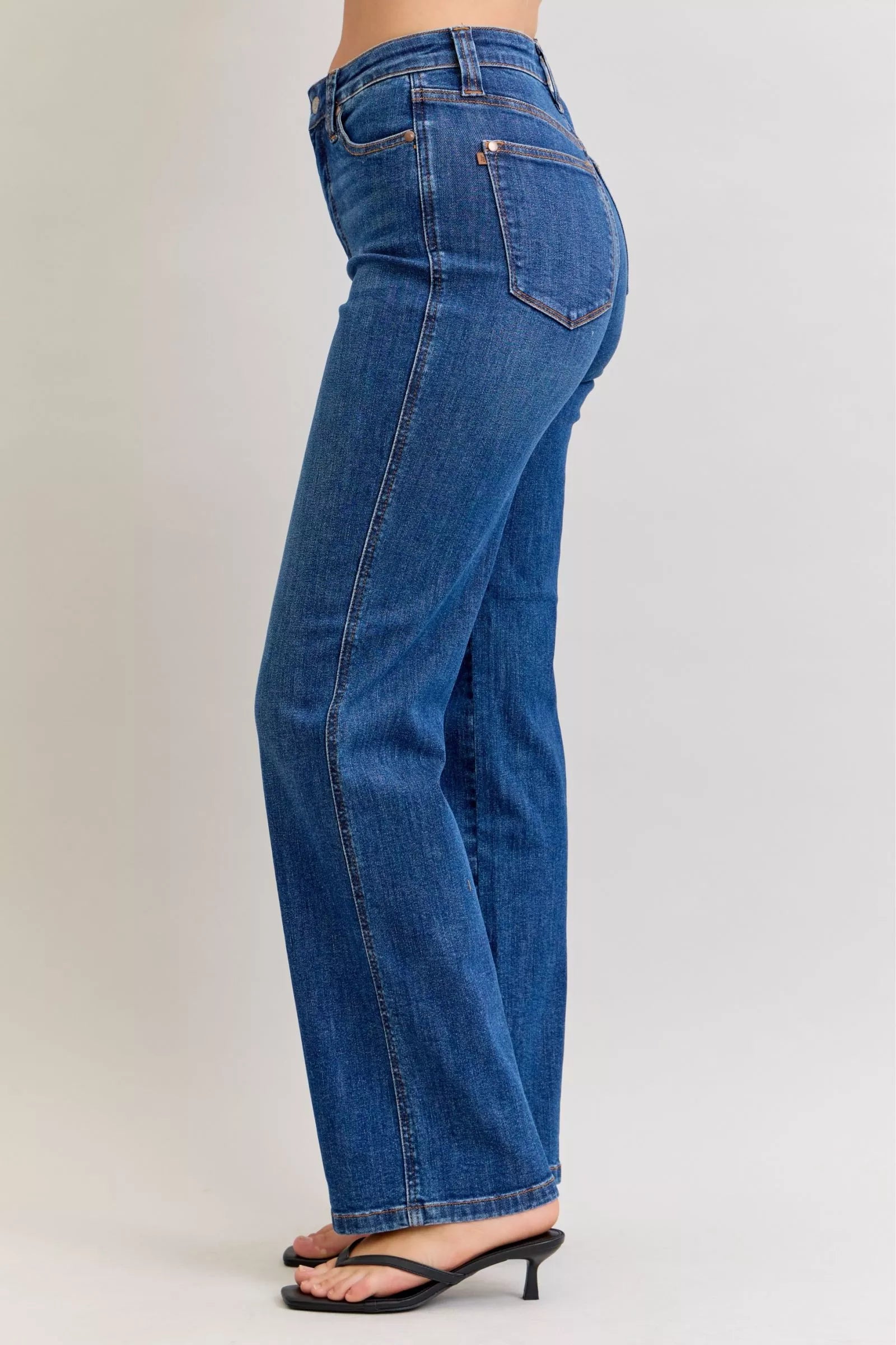 Judy Blue Judy Blue High Waist Tummy Control Straight Jeans