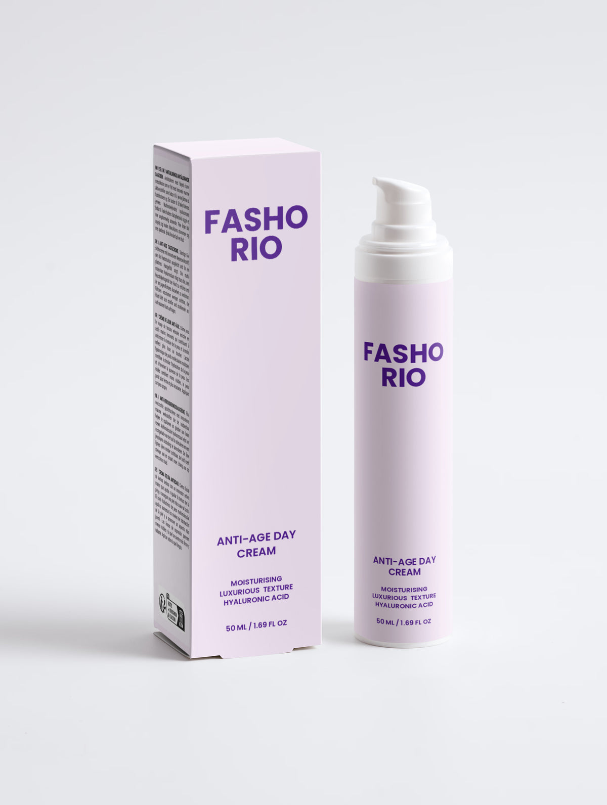 Anti-Age Hyaluronic Acid Day Cream jar for mature skin