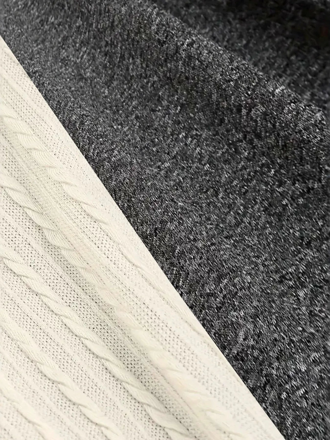 Moya Sweater Dresses Color Block Ribbed Sweater Dress