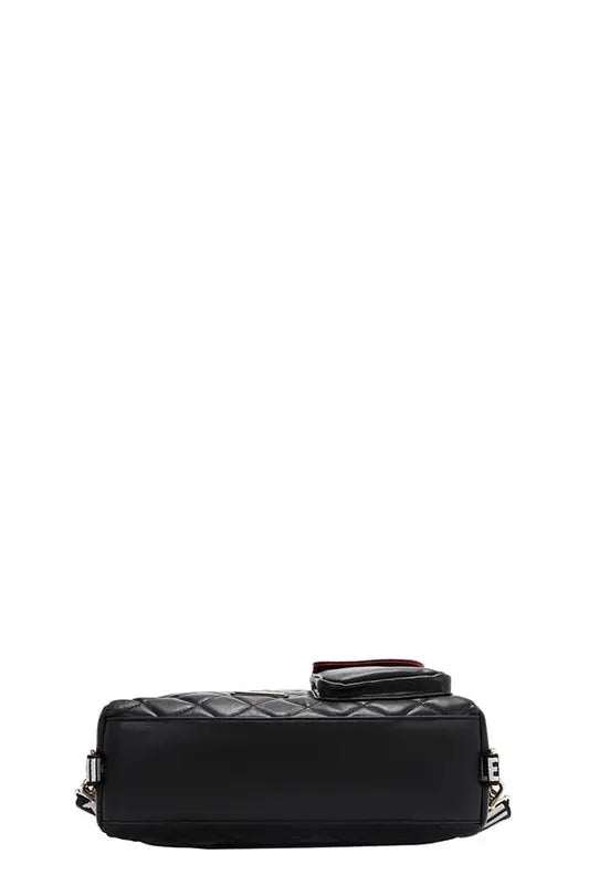 Nicole Lee USA Bags Black / One Size Nicole Lee USA Convertible Adjustable Strap Backpack Bag