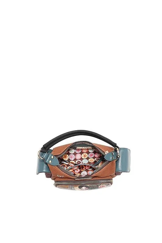 Nicole Lee USA Bags Caramel / One Size Nicole Lee USA Eco-Leather Shoulder Bag