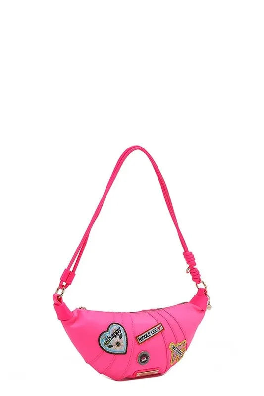 Nicole Lee USA Bags Nicole Lee USA Color Patch Croissant Bag