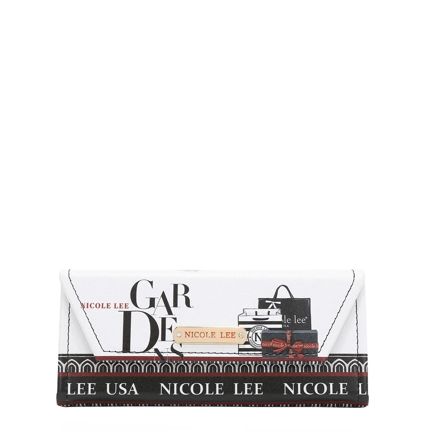 Nicole Lee USA LADY IN BLACK / One Size Nicole Lee USA Foldable Glasses Case
