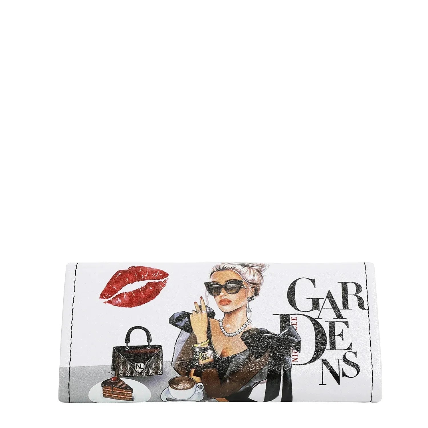 Nicole Lee USA LADY IN BLACK / One Size Nicole Lee USA Foldable Glasses Case