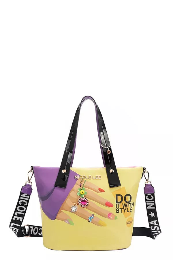 Nicole Lee USA NAIL POLISH / OS Nicole Lee USA Nail Polish Tote