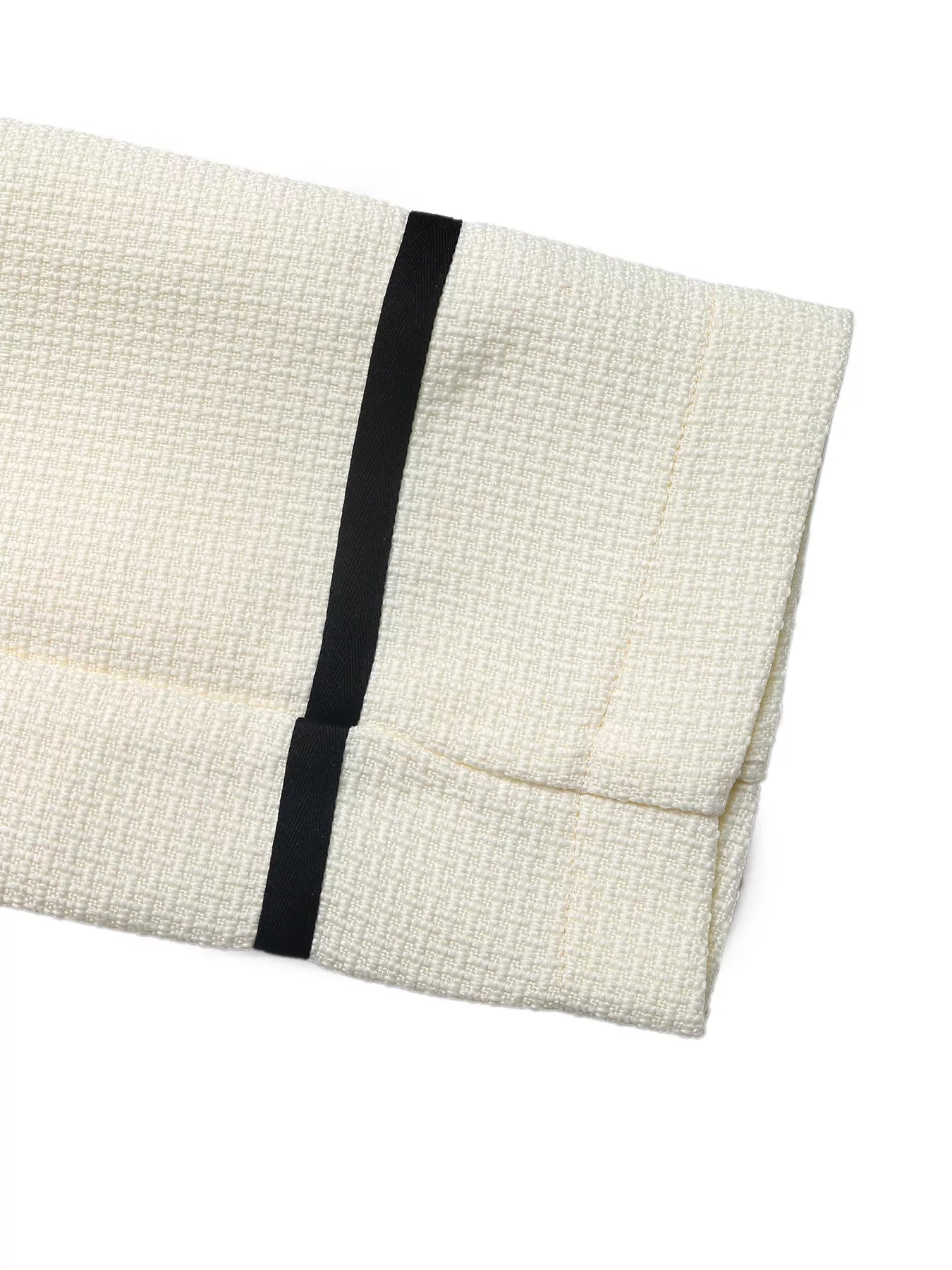 Perfee Blazers Contrast Trim Button-Up Blazer