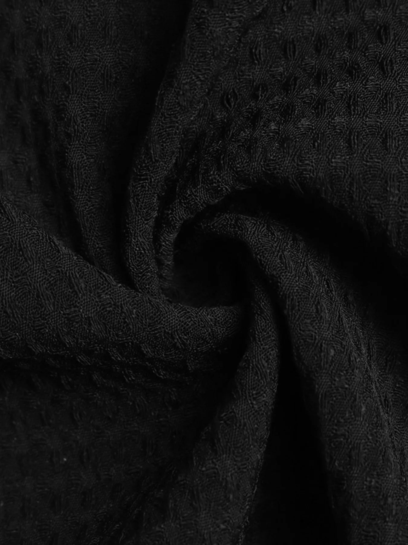 Perfee Contrast Trim Open Front Jacket