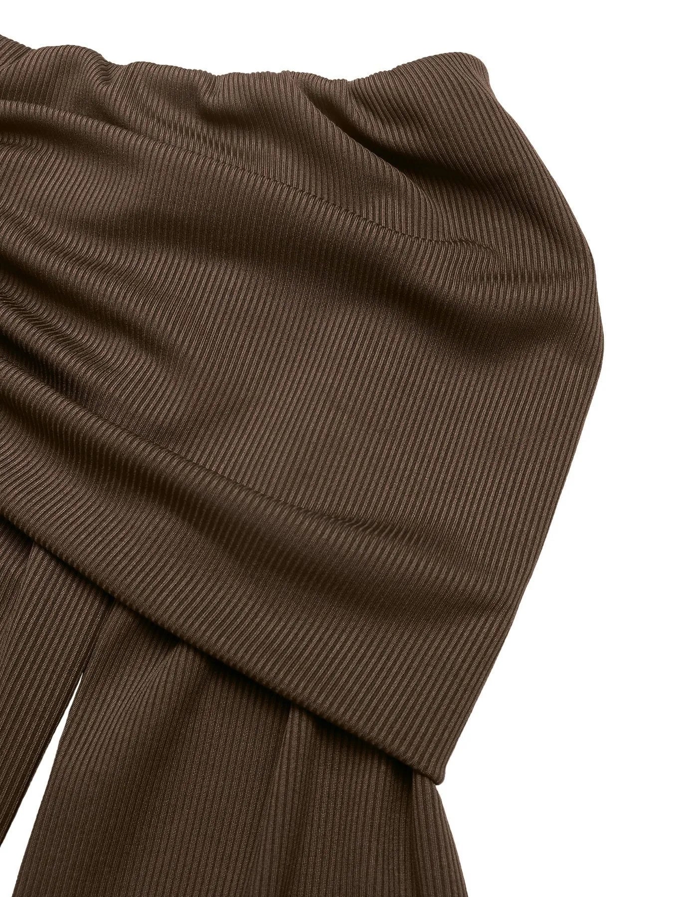 Perfee Off-Shoulder Long Sleeve Bodycon Maxi Dress