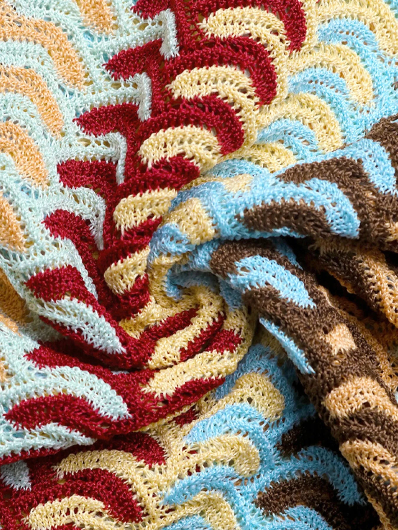 Perfee Sweater Dresses Sleeveless Chevron Pattern Sweater Dress