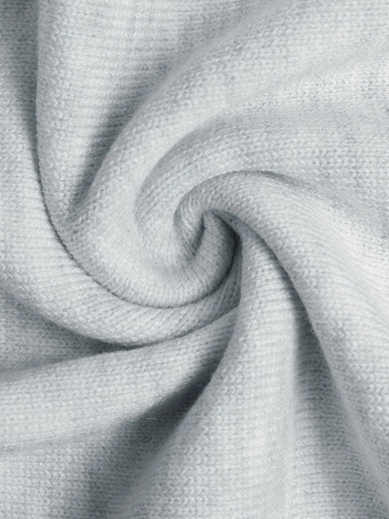 Perfee Sweater Dresses Striped Trim Tie Waist Sweater Dress