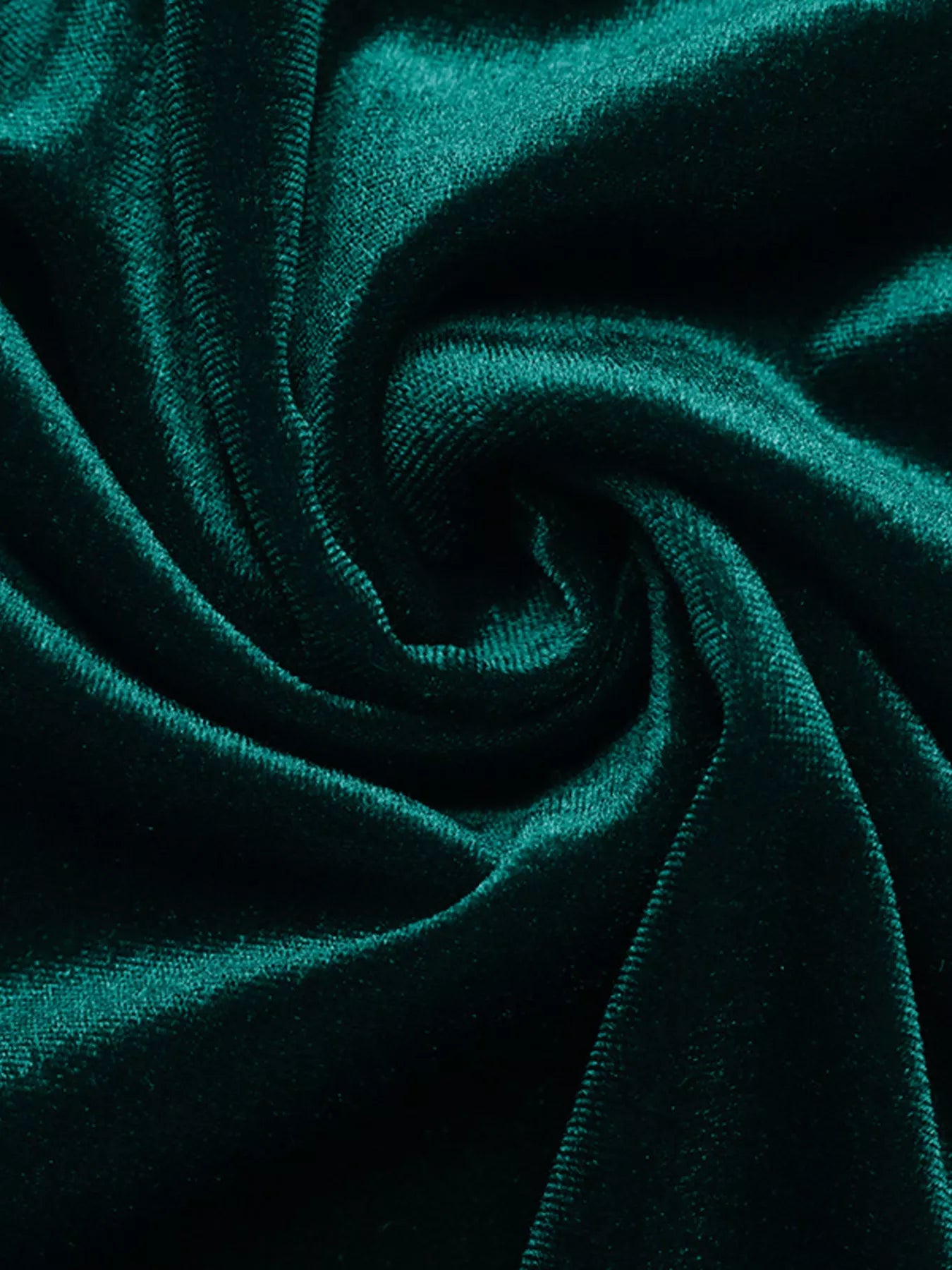 Perfee Velvet V-Neck Long Sleeve Maxi Dress