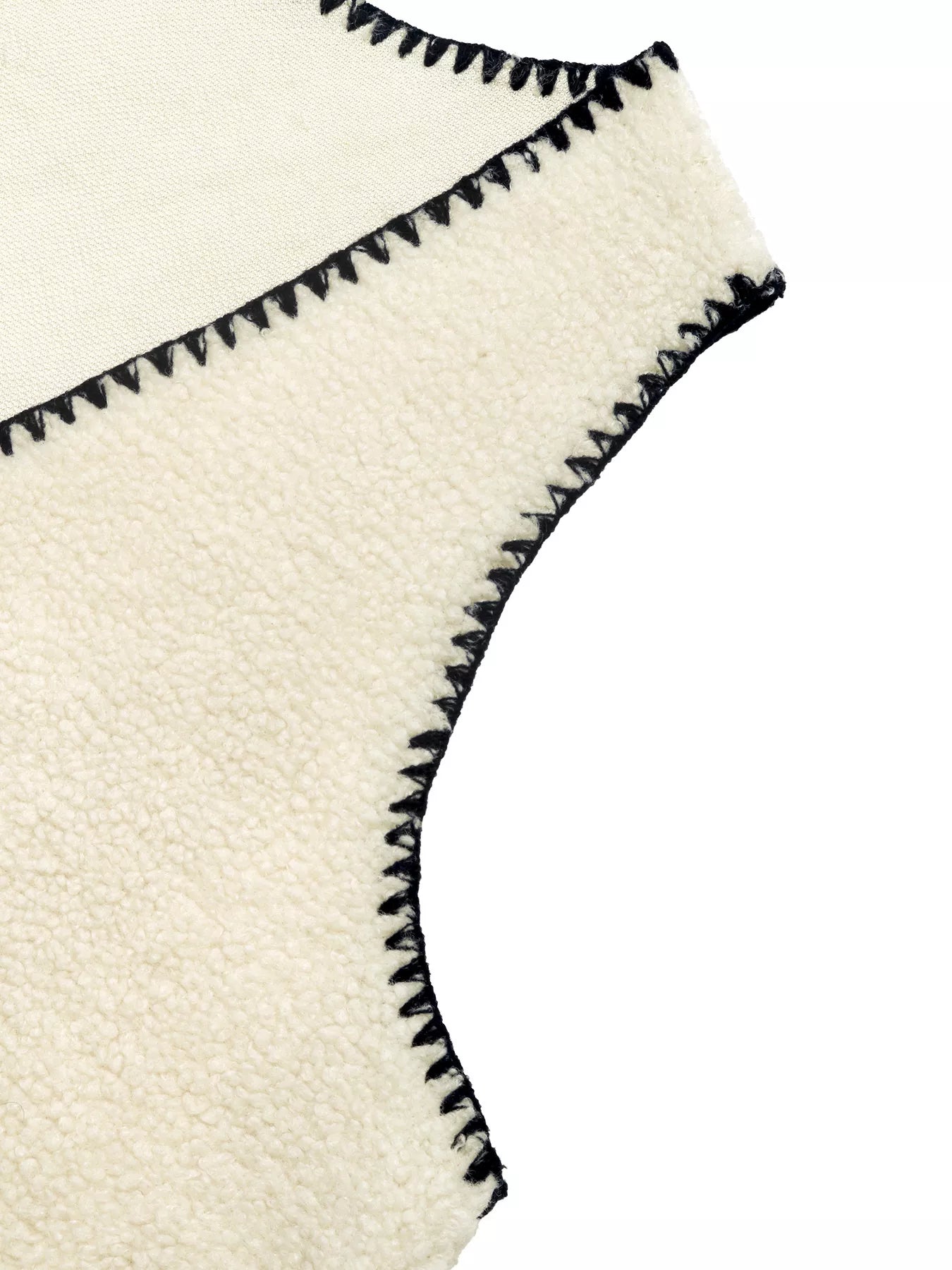 Perfee Vests V-Neck Button Up Vest Coat