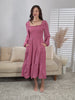 Culture Code Full Size Ruffle Trim Smocked Tiered Dress - Premium Quality Dropshipping Women Dresses - No Minimum Order