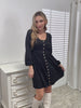 Double Take Scoop Neck Empire Waist Long Sleeve Magic Dress