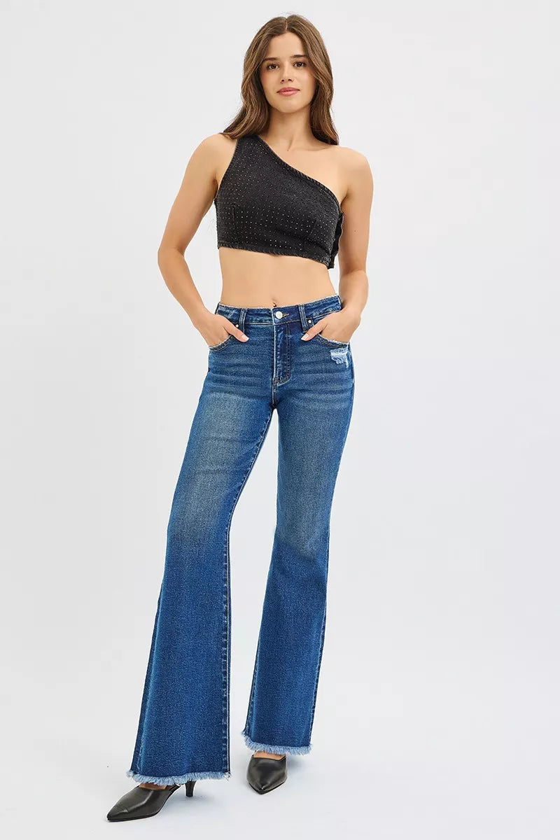 RISEN RISEN High Rise Flare Jeans