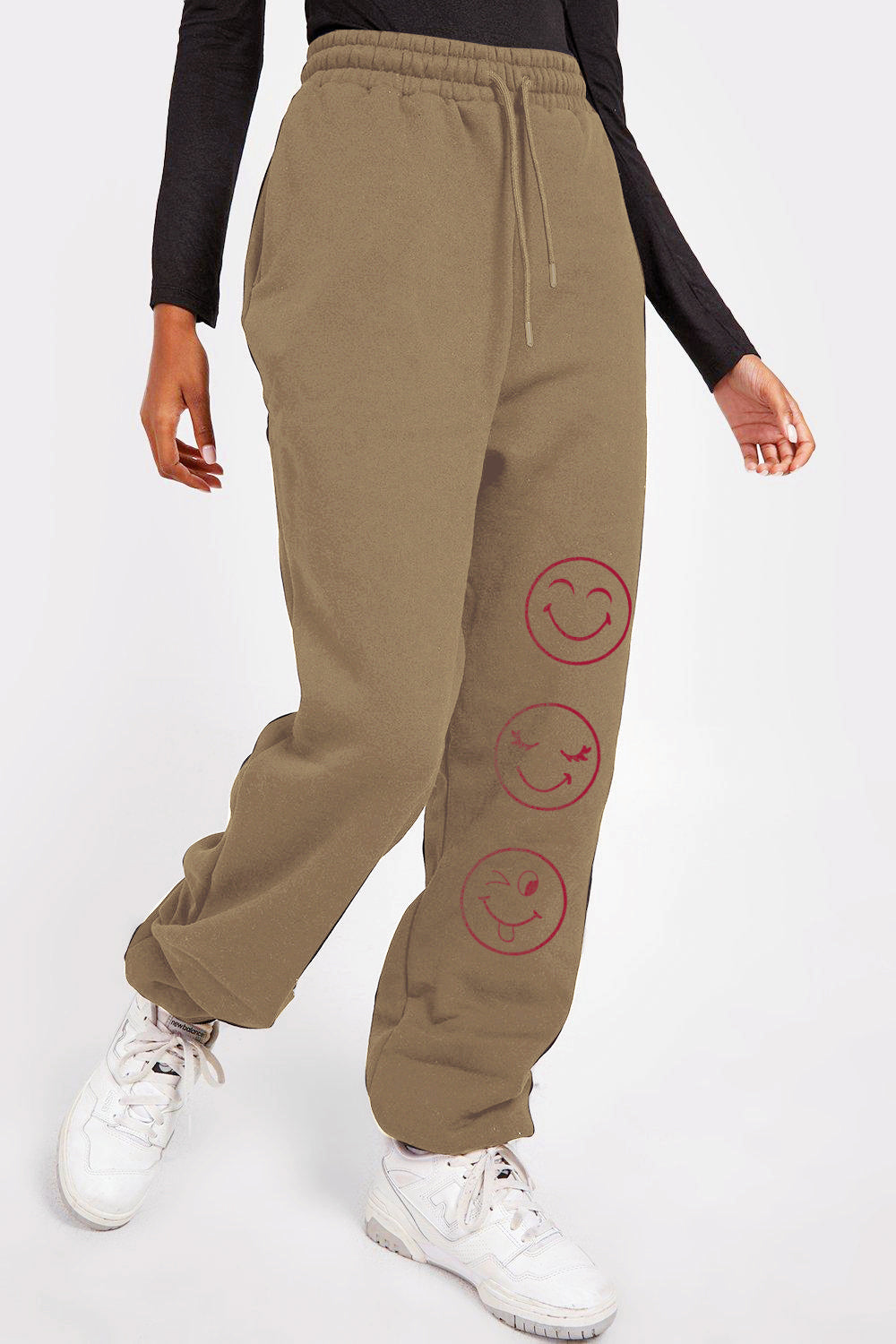 Simply Love Simply Love Full Size Emoji Graphic Sweatpants