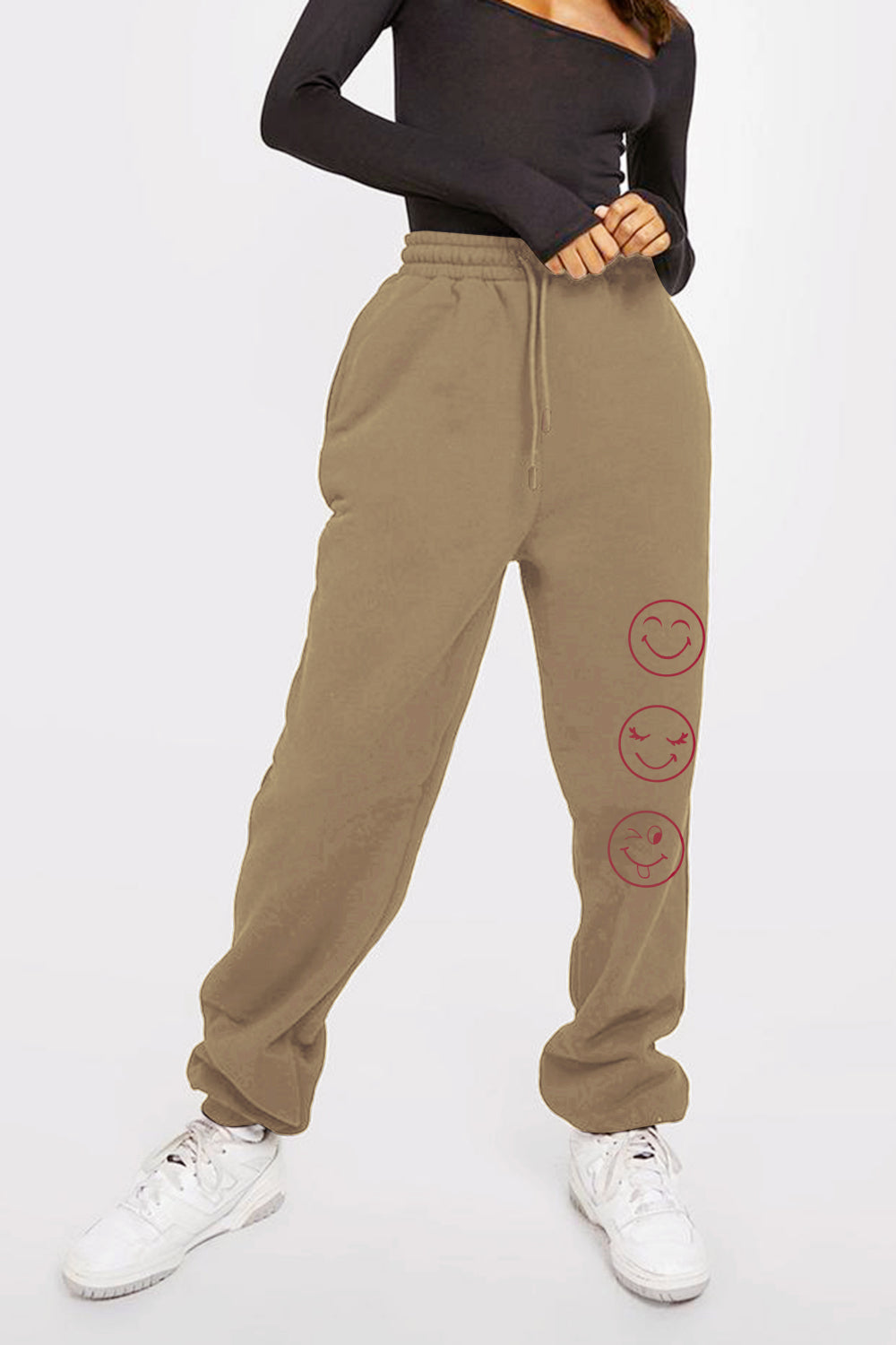 Simply Love Simply Love Full Size Emoji Graphic Sweatpants