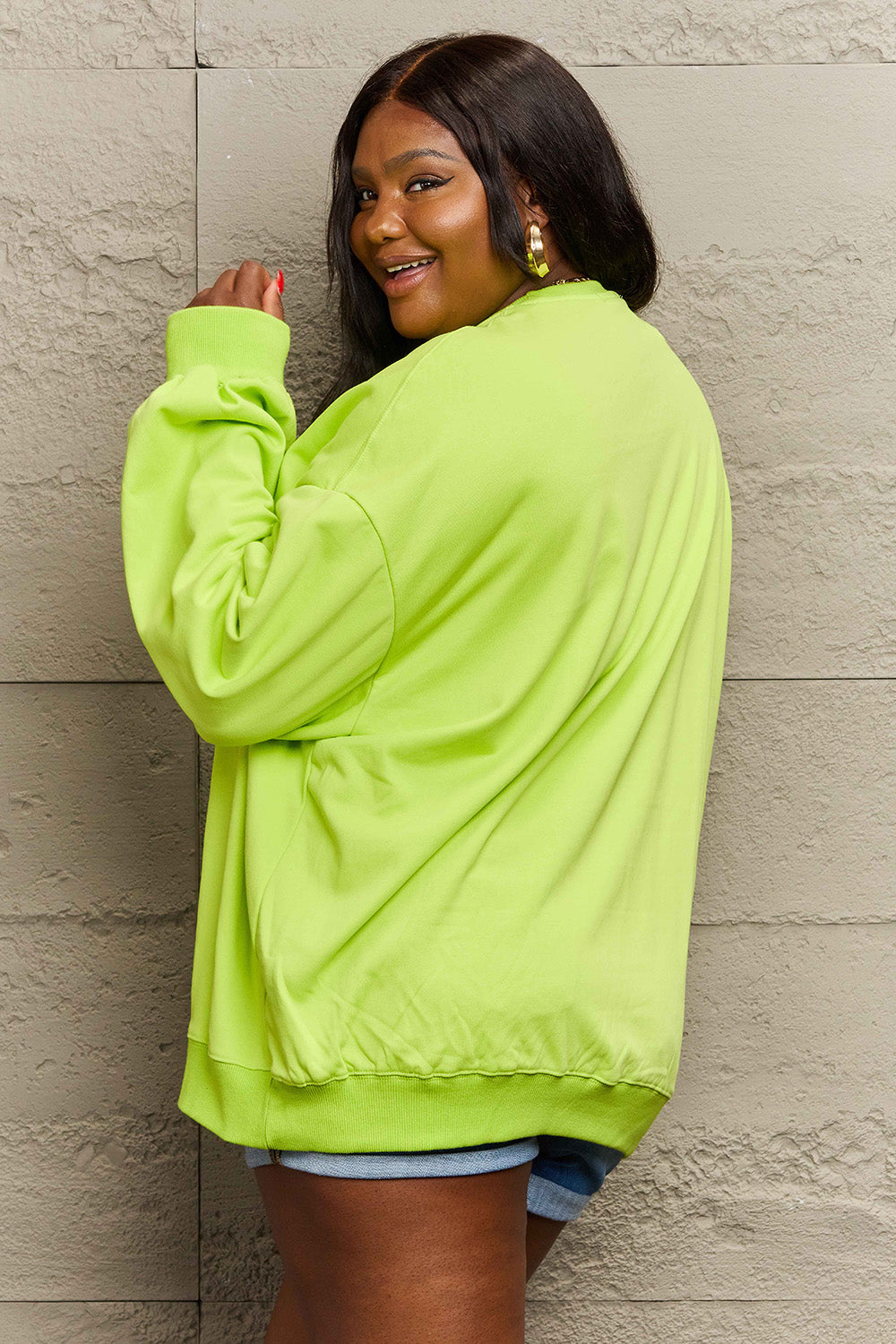 Simply Love Simply Love Full Size TRICK OR TREAT Graphic Sweatshirt