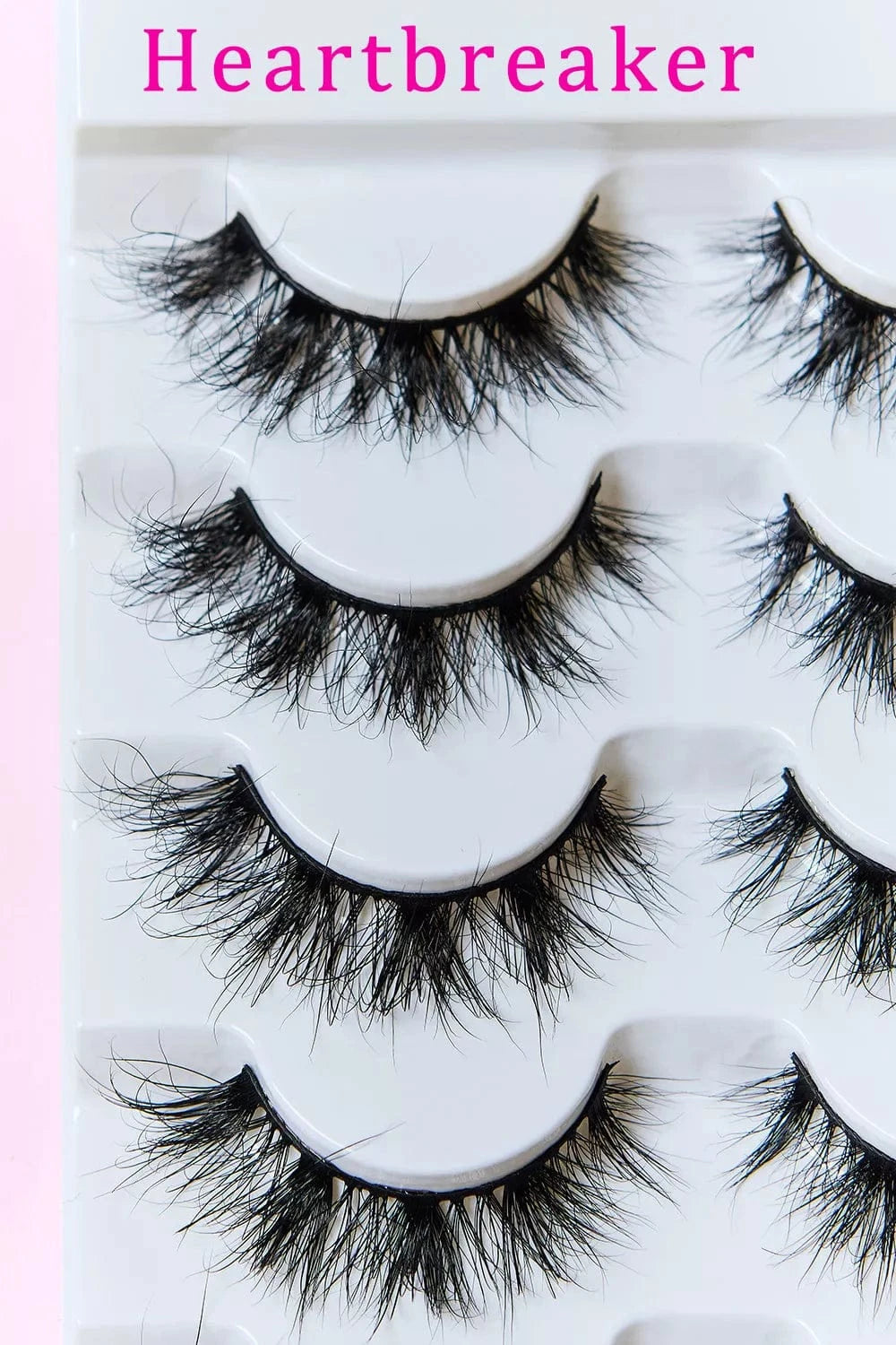 SO ME SO PINK BEAUTY Mink Eyelashes 5 Pairs