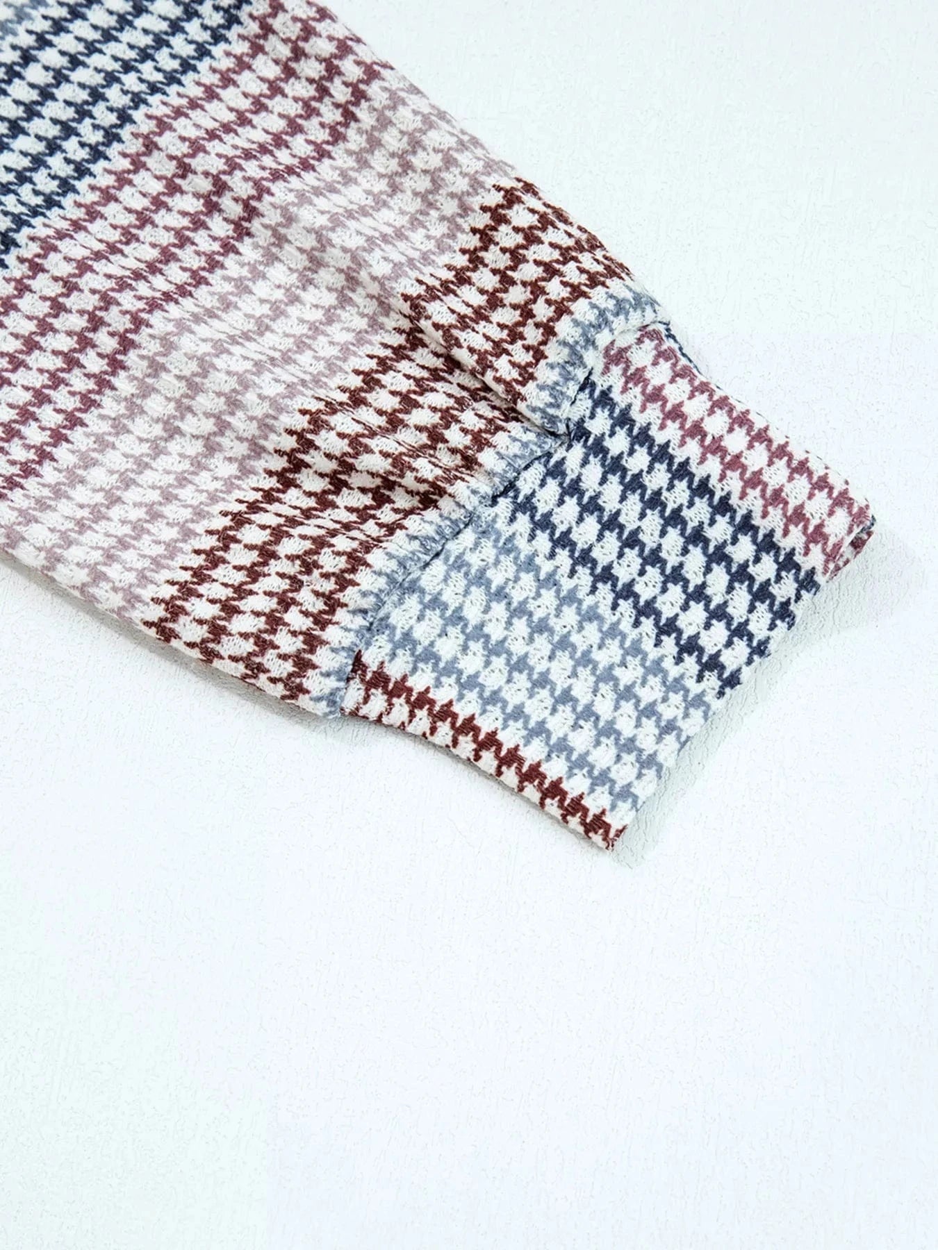 SYNZ Colorblock Patchwork Baggy Hoodie