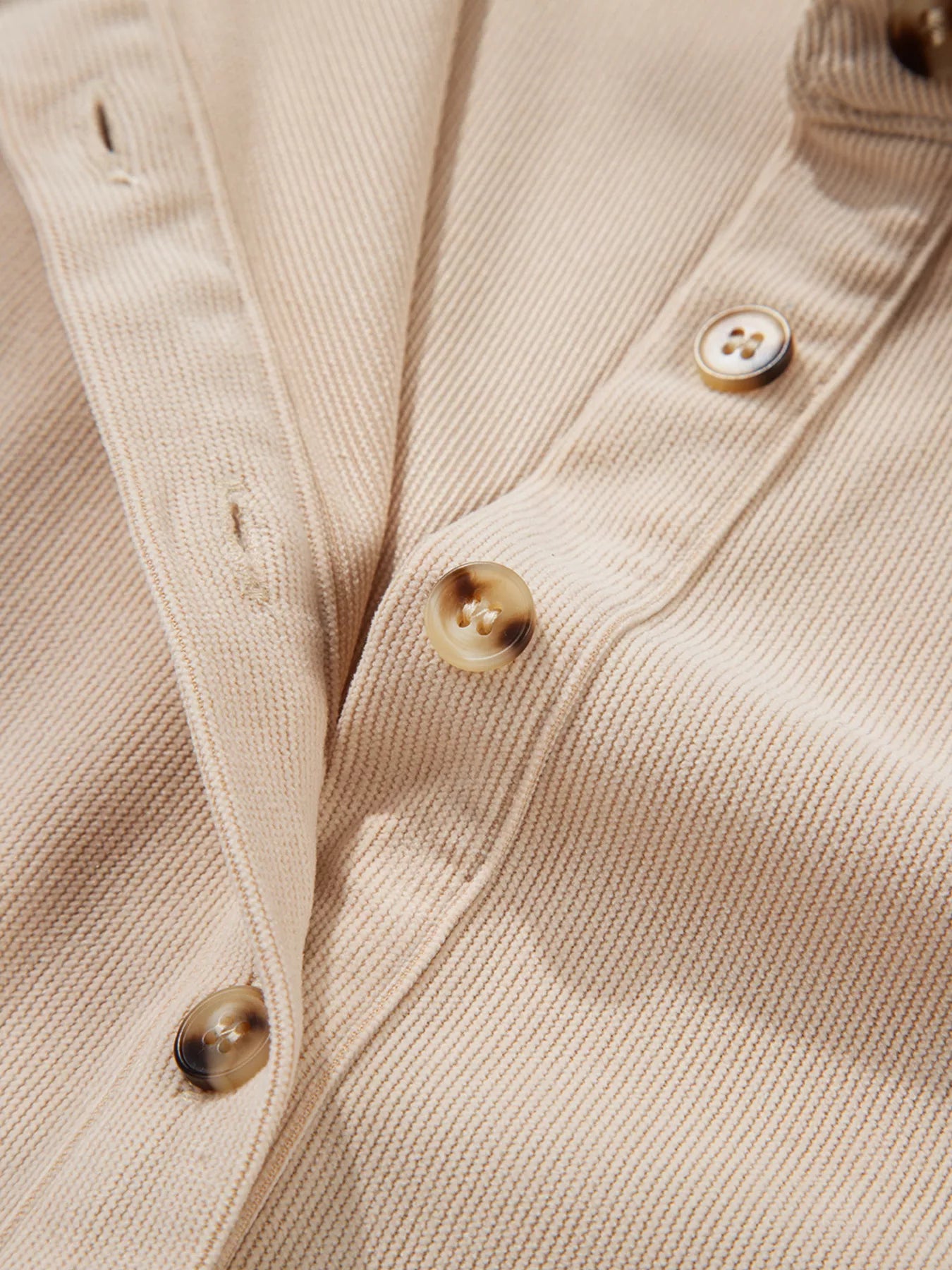 SYNZ Corduroy Half Button Collared Long Sleeve Mini Dress