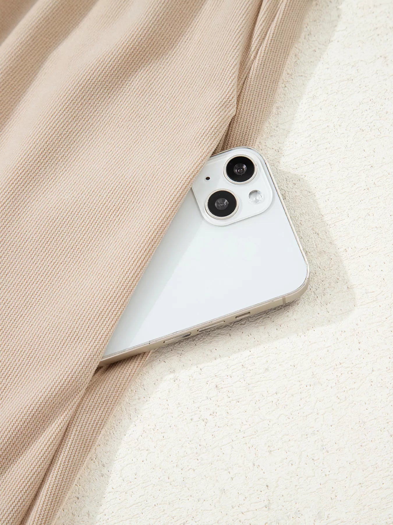 SYNZ Corduroy Half Button Collared Long Sleeve Mini Dress