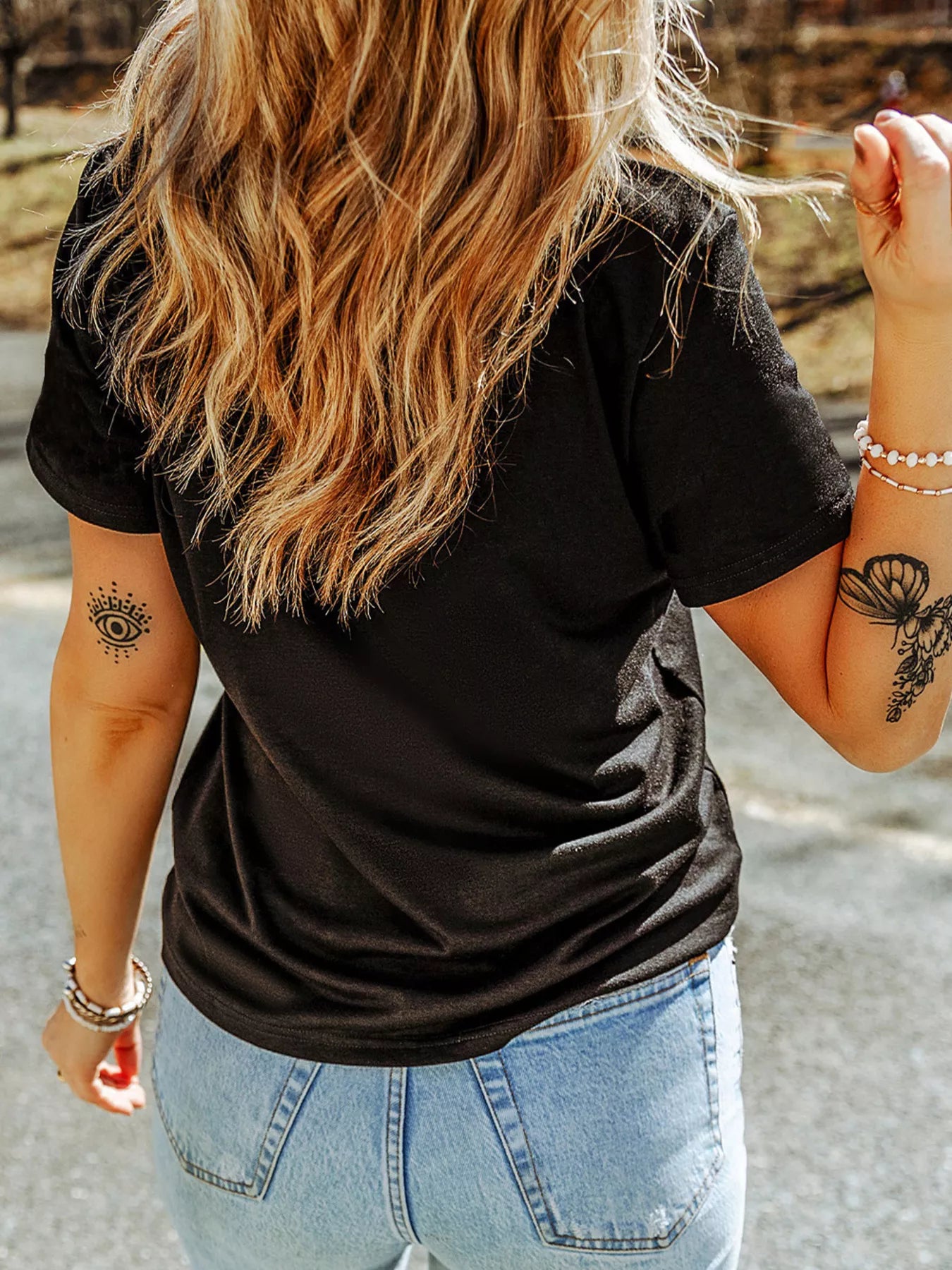 SYNZ Halloween Ghost Boo Graphic Round Neck T Shirt