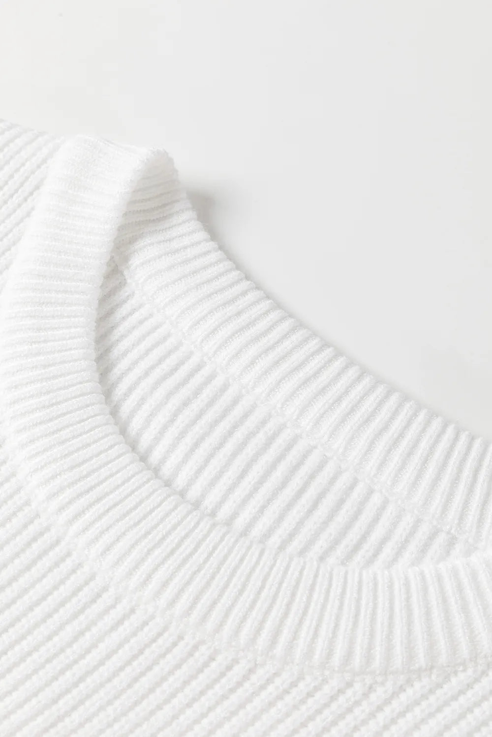 SYNZ HELLO PUMPKIN Round Neck Long Sleeve Sweater