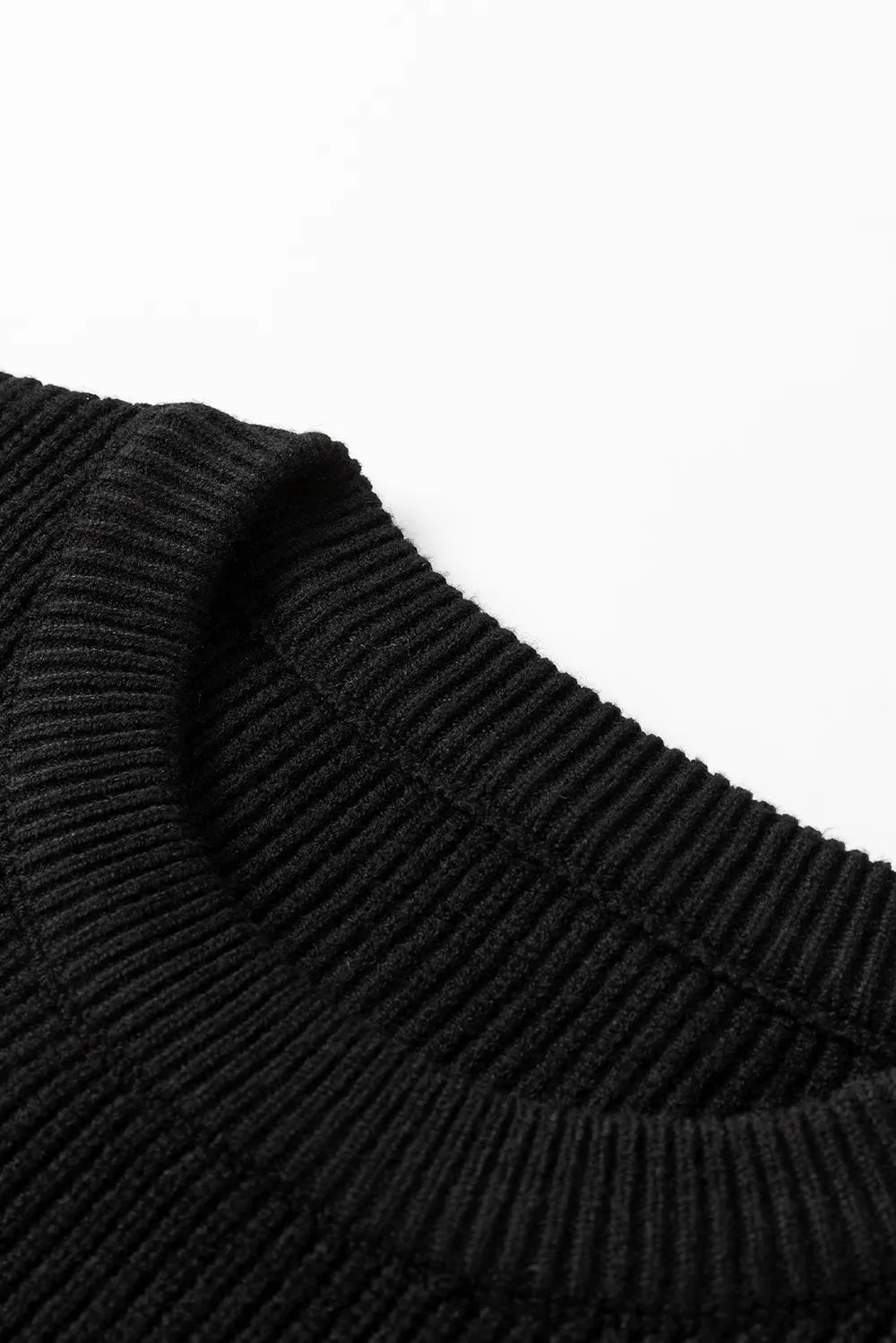 SYNZ HELLO PUMPKIN Round Neck Long Sleeve Sweater