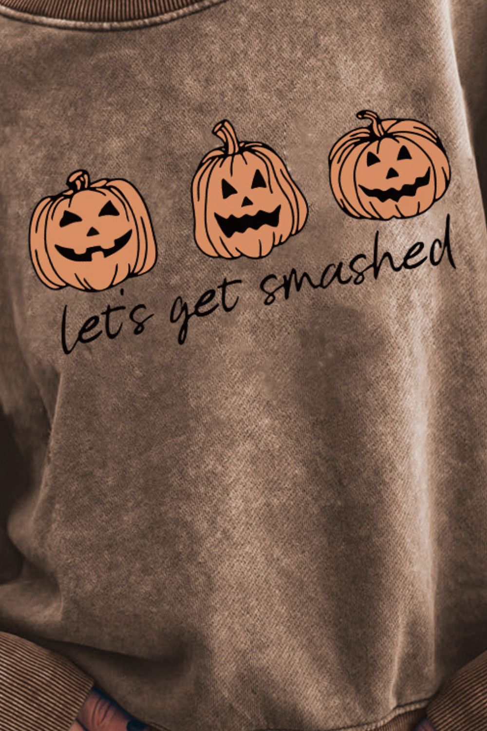 SYNZ LET'S GET SMASHED Graphic Sweatshirt