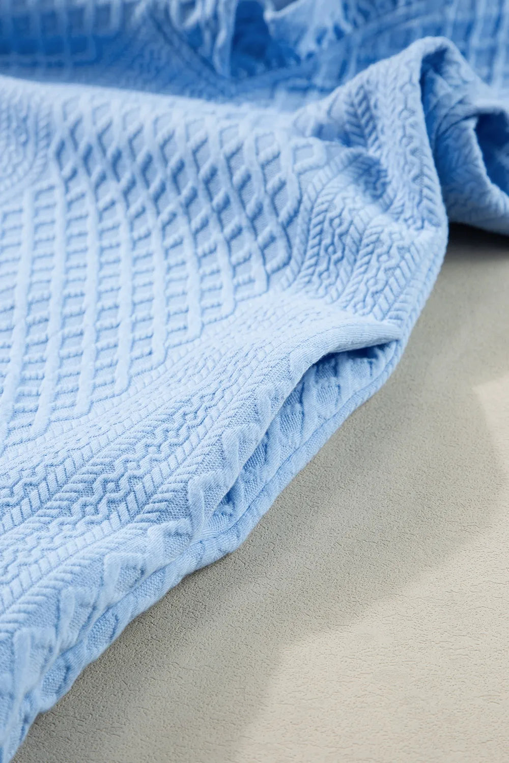 SYNZ Mini Dresses Ruffled V-Neck Mini Dress with Cap Sleeves – Feminine Charm