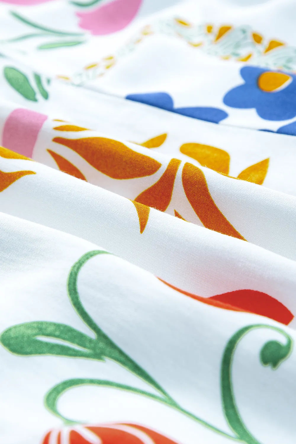 SYNZ Pocketed Printed Half Sleeve Romper