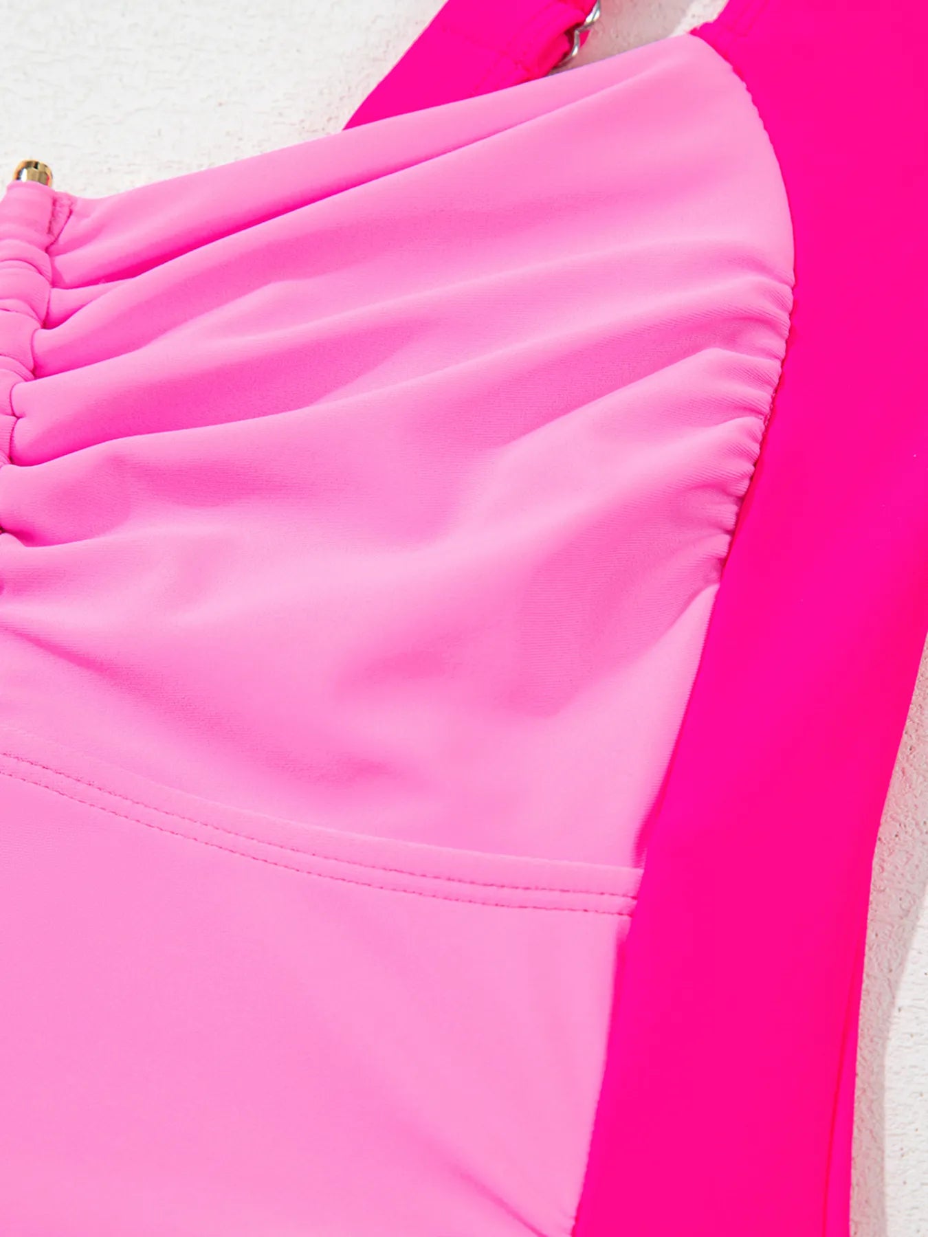 SYNZ Ruched Tummy Control Tankini 2pcs Swimsuit