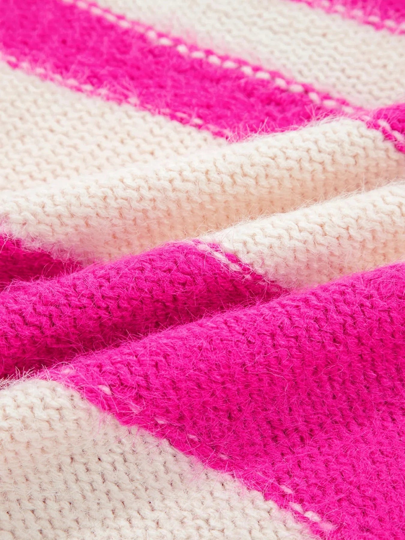 SYNZ Sequin Letter Graphic Colorblock Loose Sweater